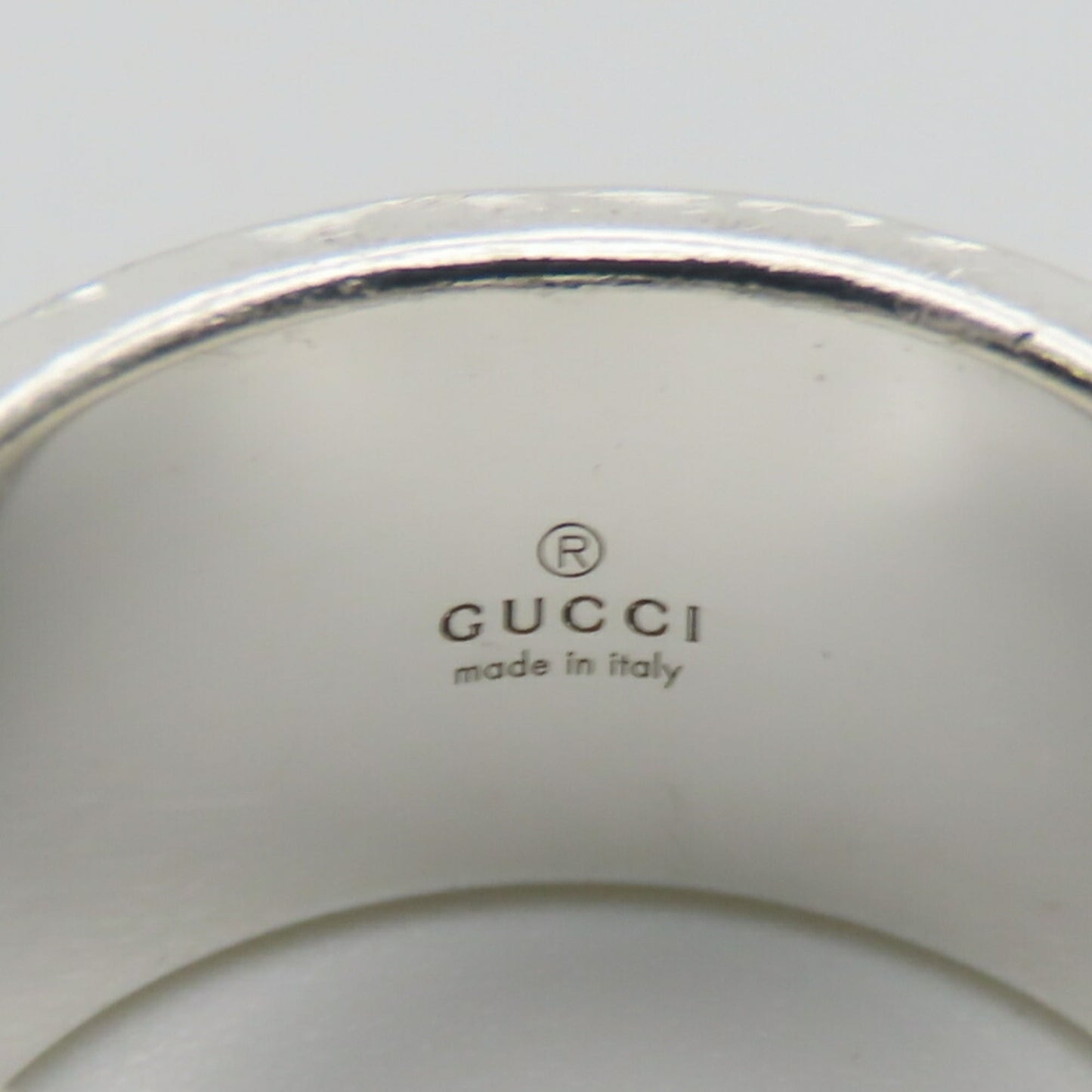 Gucci Silver Silver 925 Band Ring
