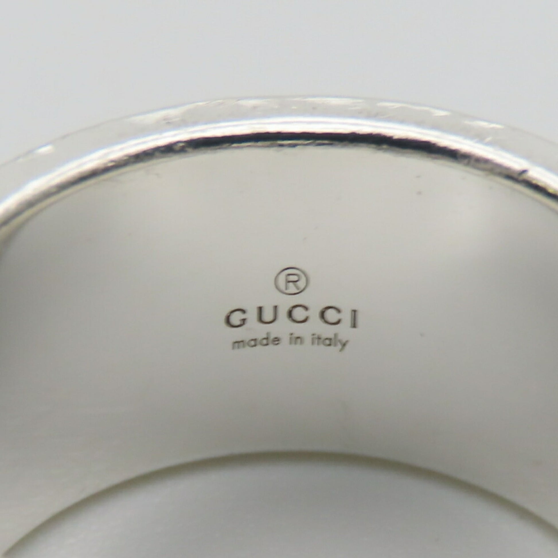 Gucci Silver Silver 925 Band Ring