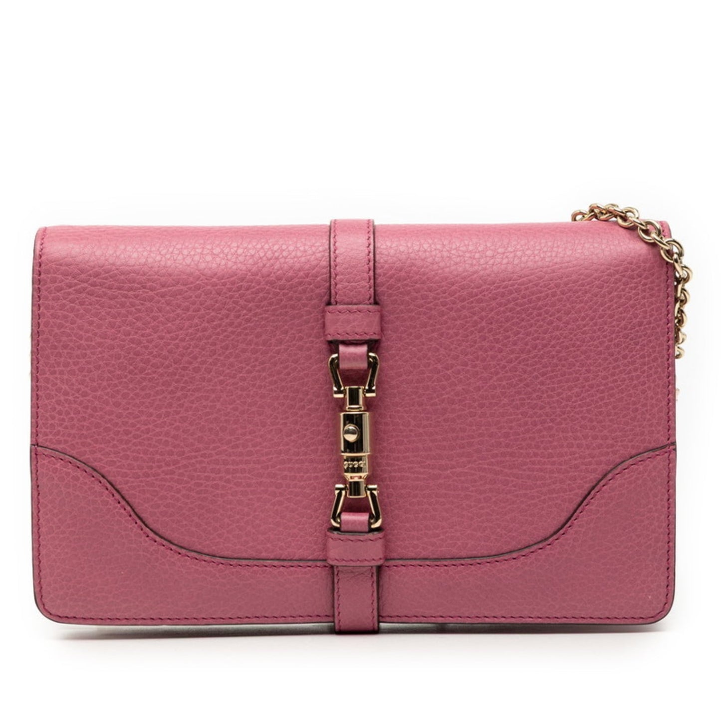 Gucci Pink Leather Shoulder Bag