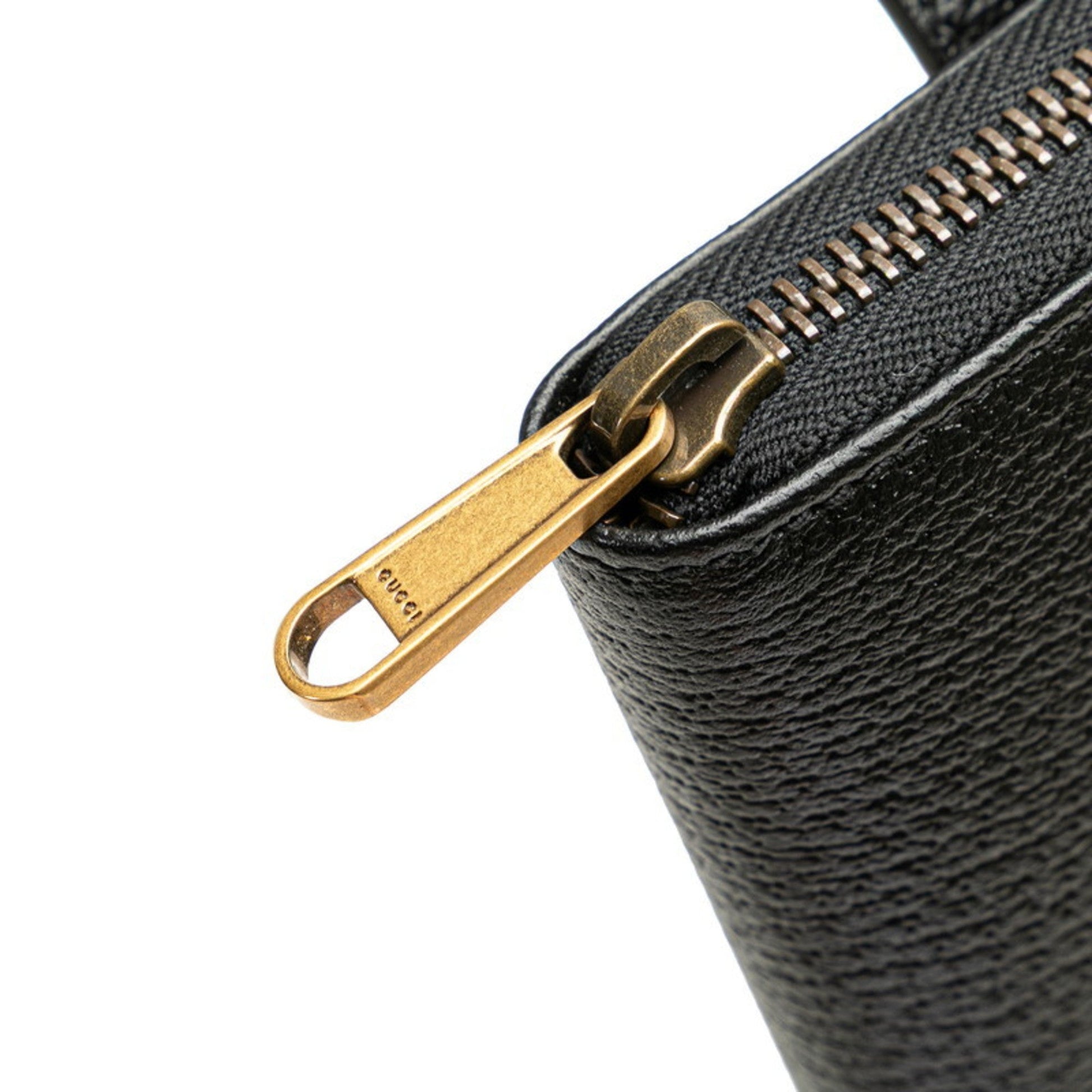 Gucci Black Leather Fanny Pack
