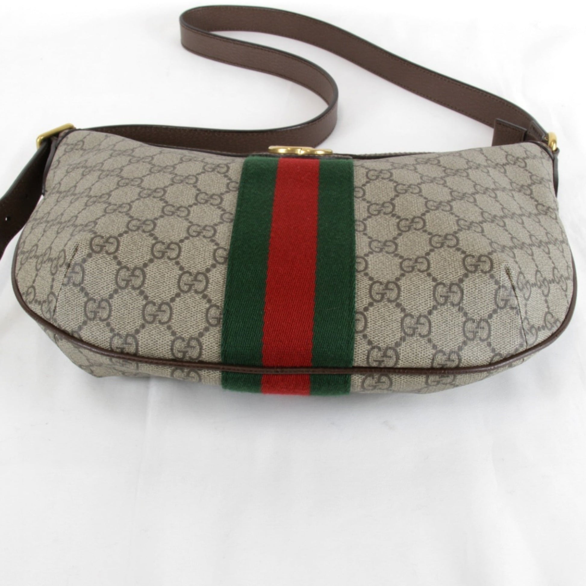 Gucci Ophidia Brown Gg Supreme Shoulder Bag
