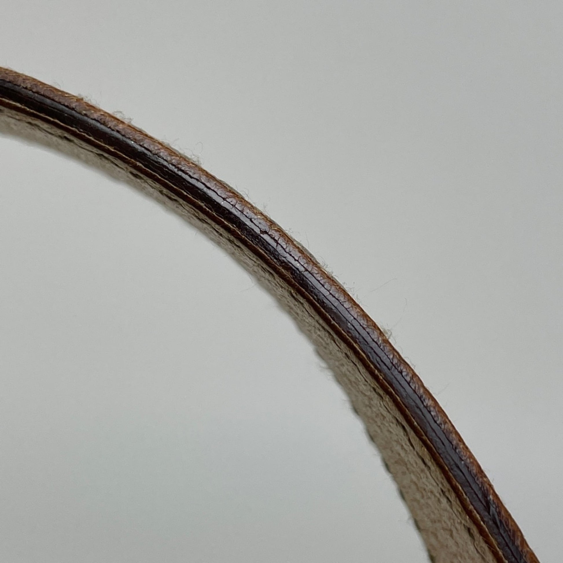Gucci Beige Gold Gg Canvas Leather Shoulder Bag