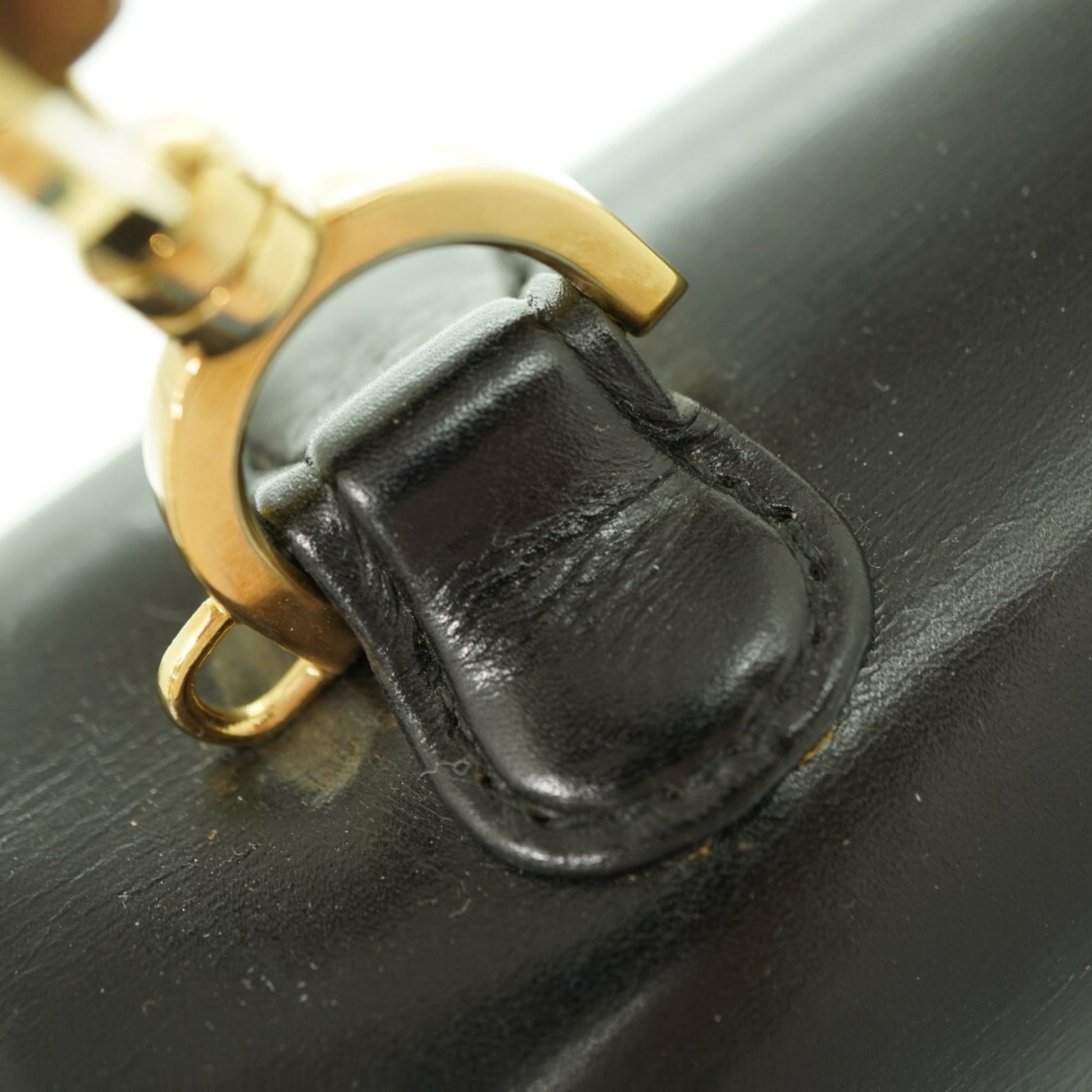 Gucci Black Leather Handbag