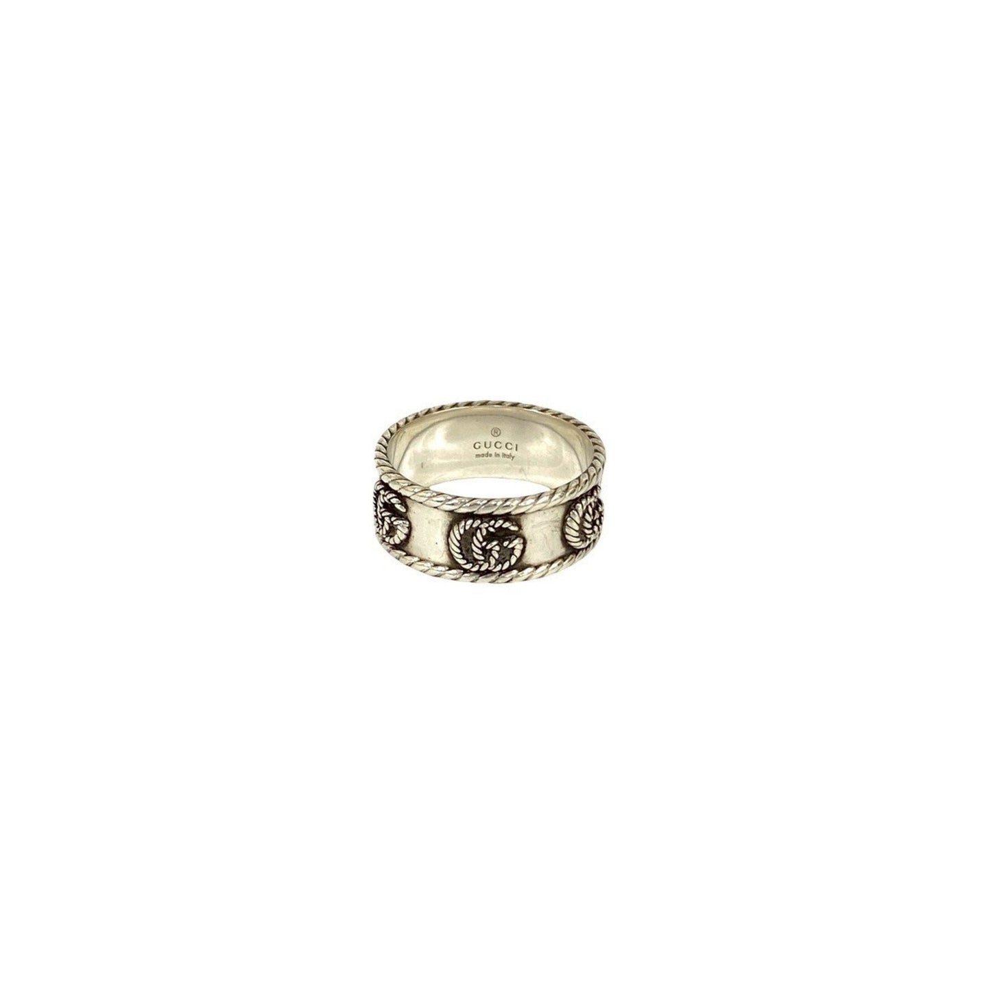 Gucci Silver Silver 925 Band Ring