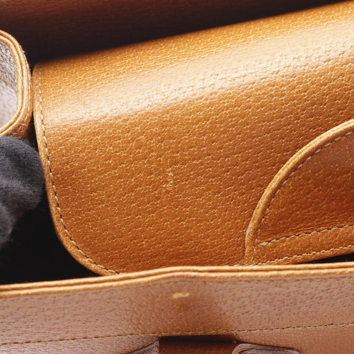 Gucci Brown Leather Tote Bag