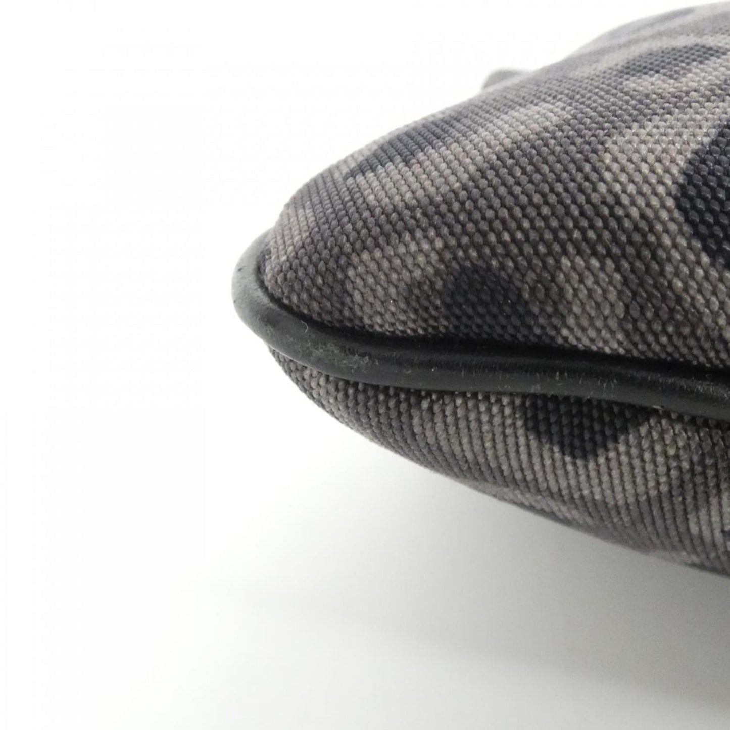 Gucci Gray Nylon Canvas Handbag