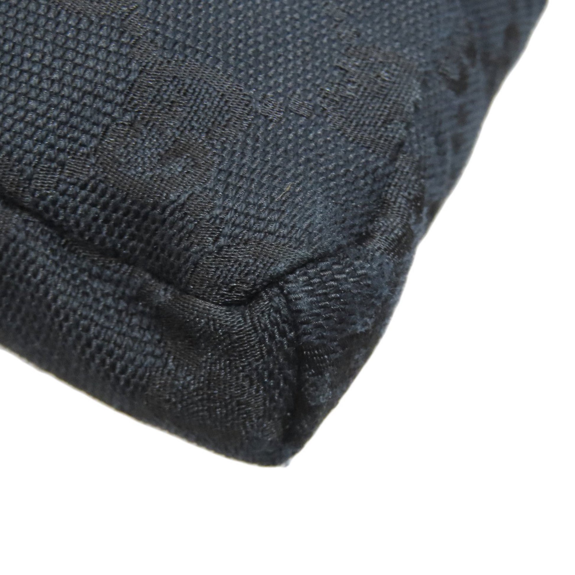 Gucci Black Canvas Fanny Pack Sling Bag