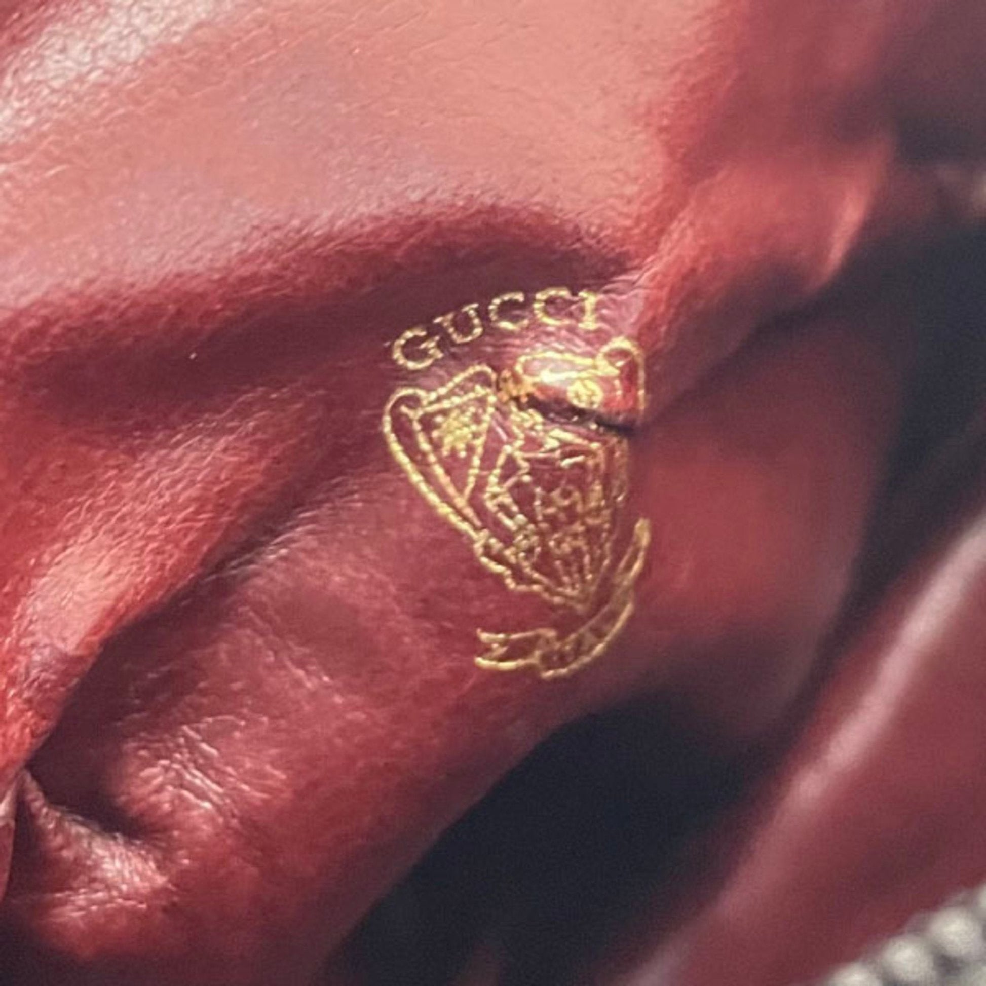 Gucci Black Leather Pouch