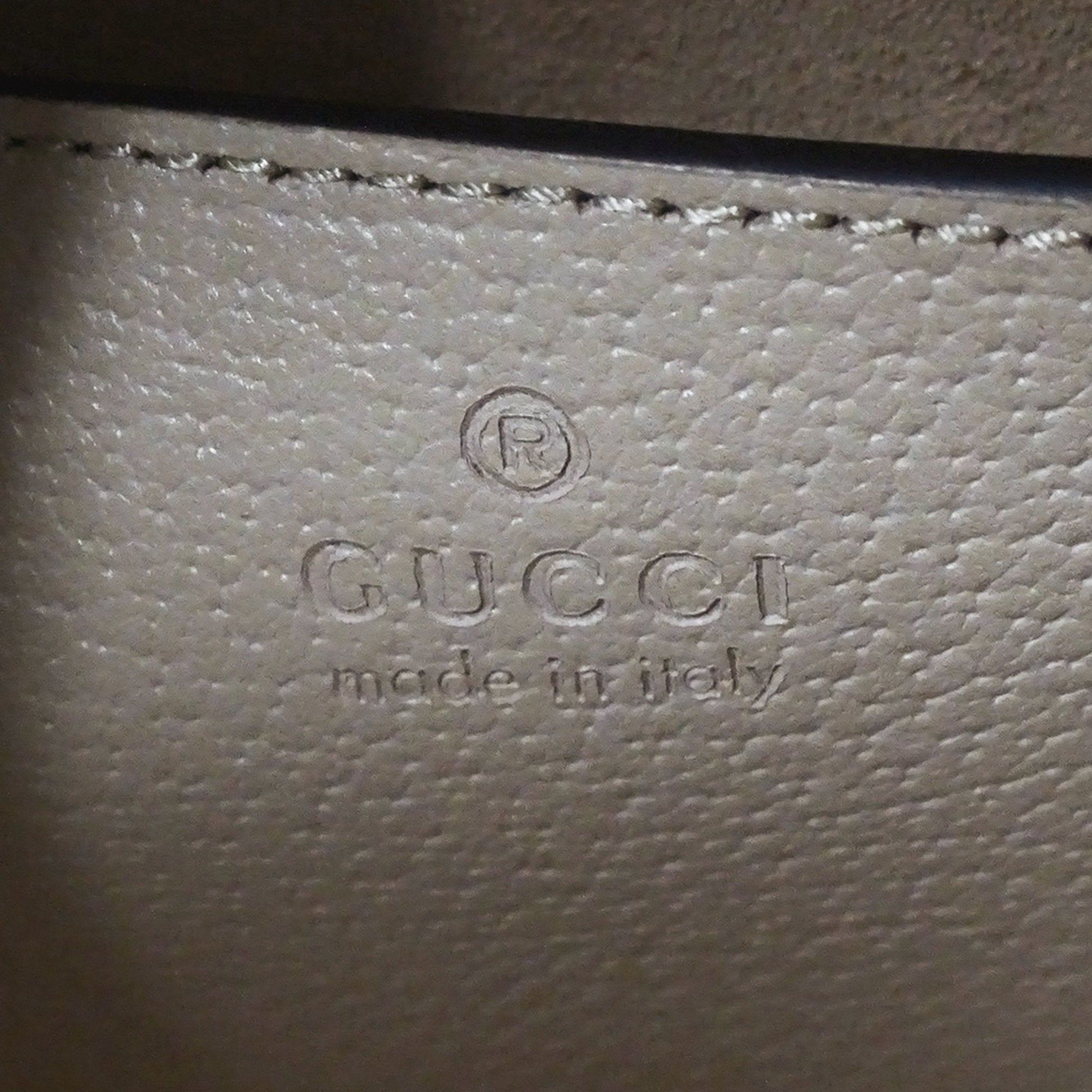 Gucci Beige Leather Handbag Shoulder Bag