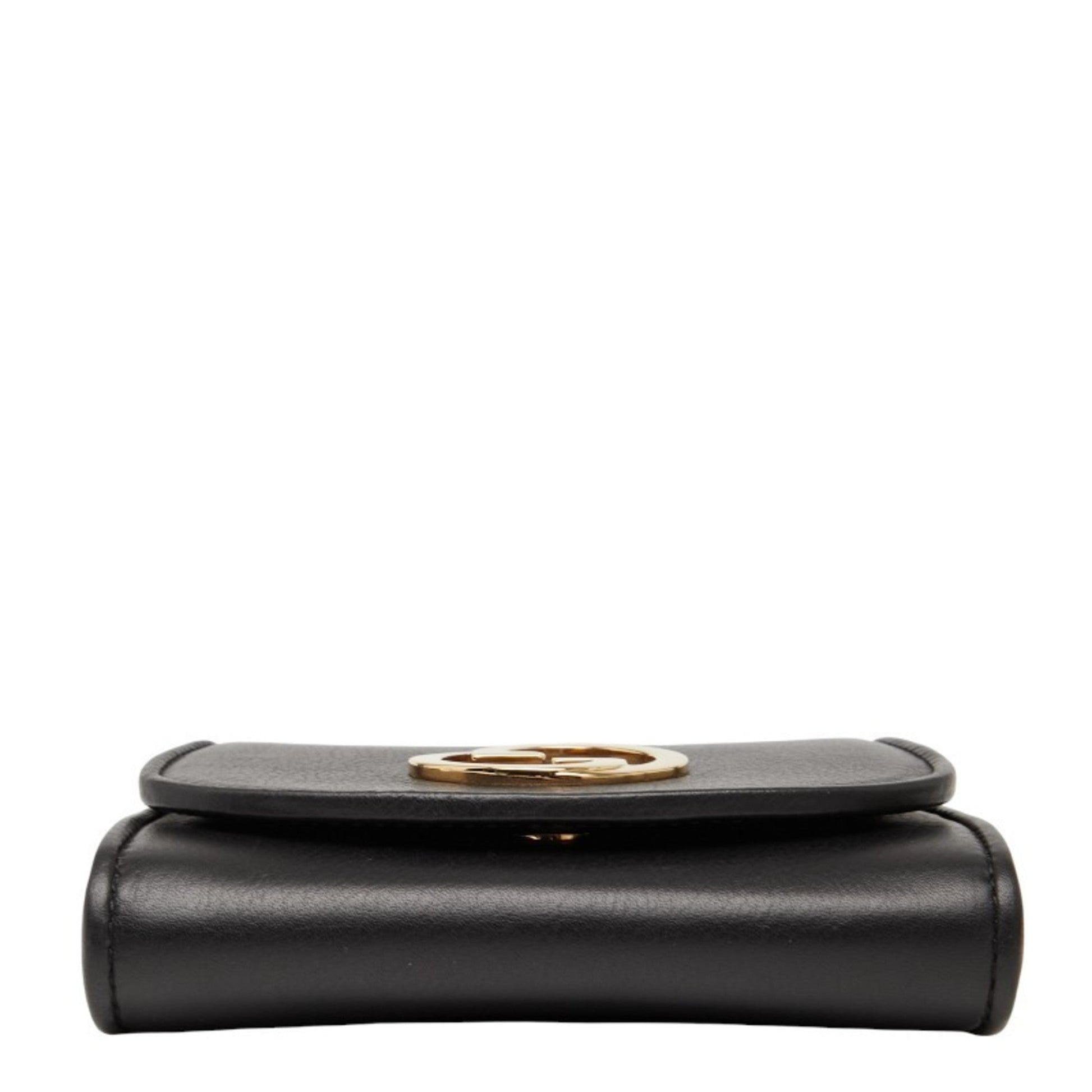 Gucci Black Leather Shoulder Bag