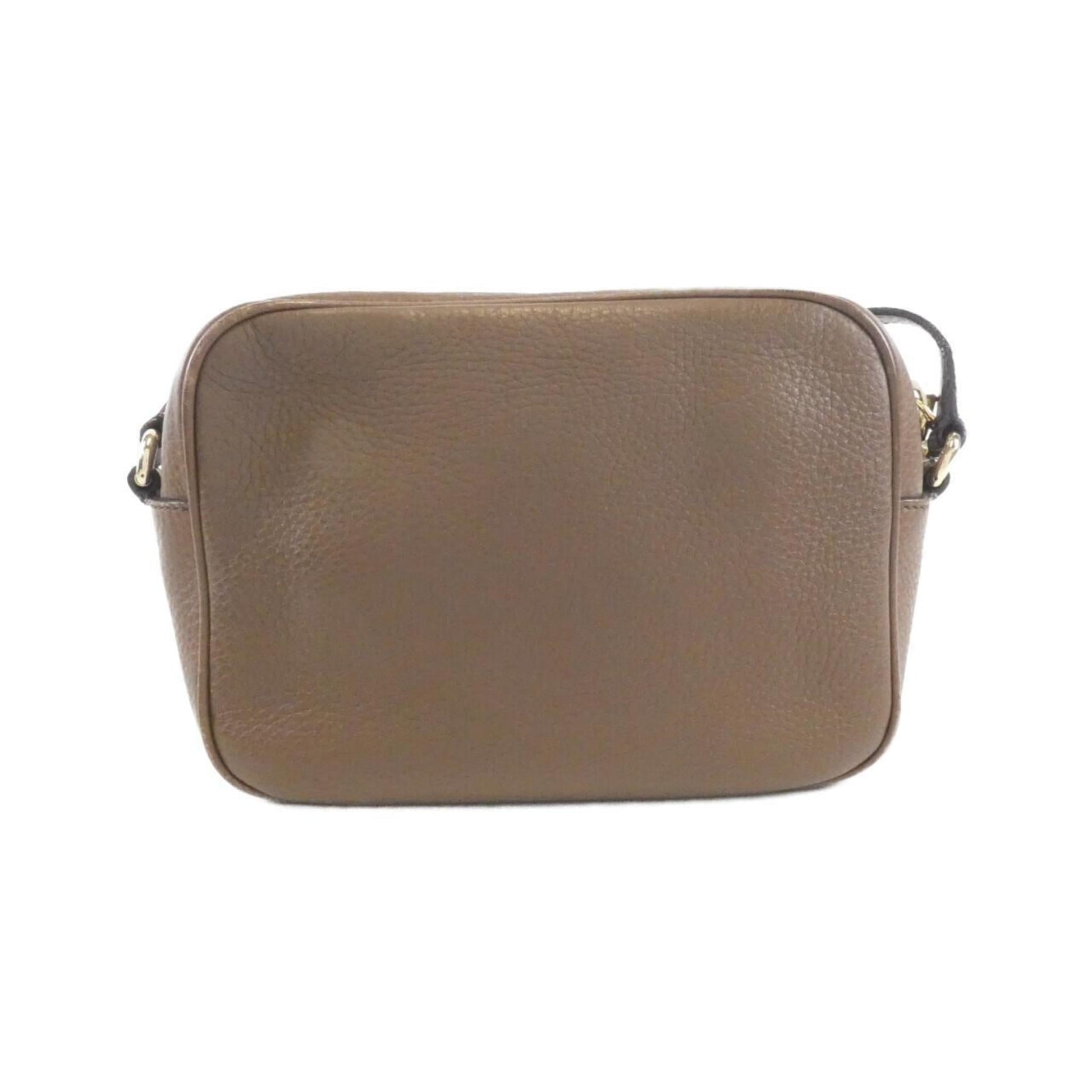 Gucci Brown Leather Shoulder Bag