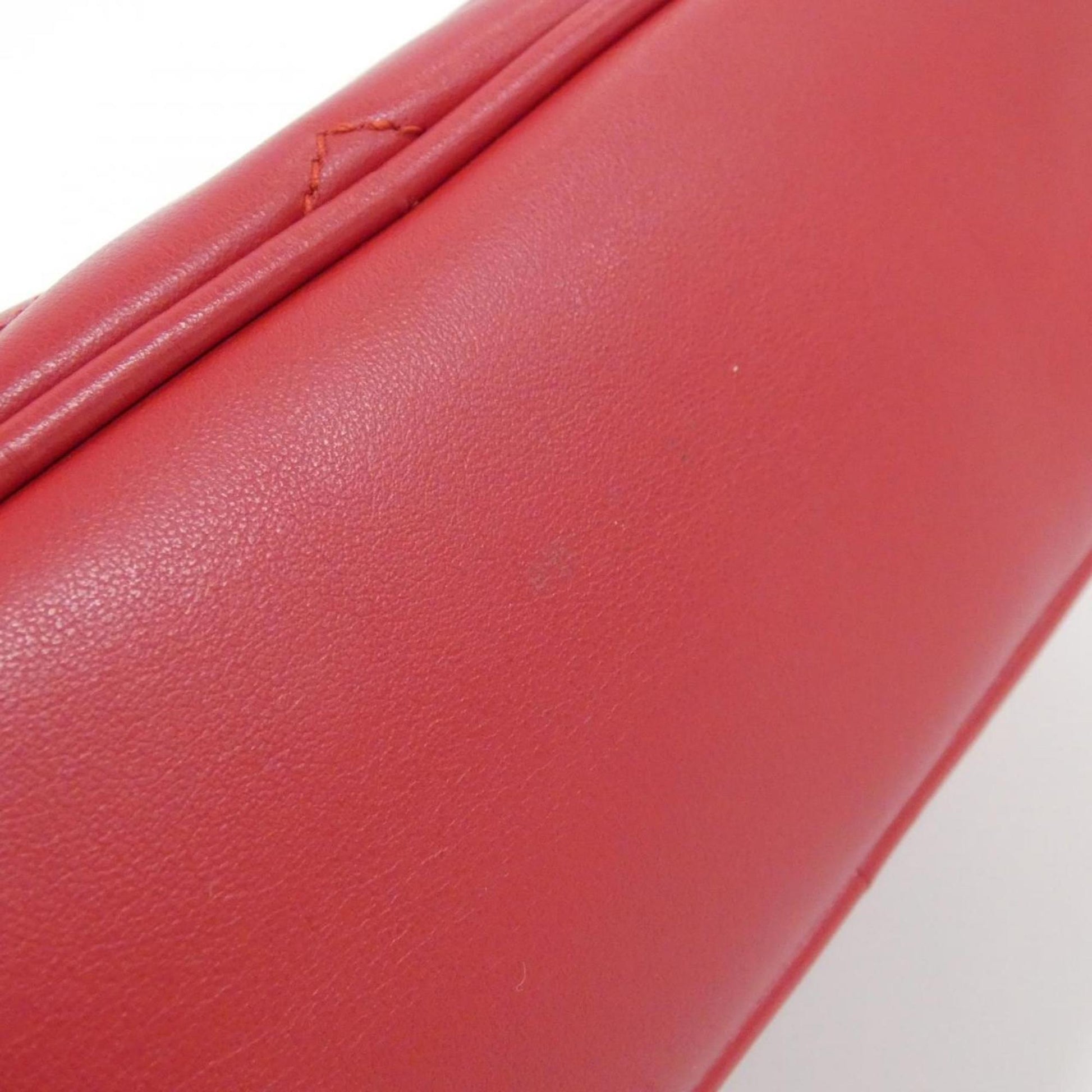Gucci Red Color Leather Shoulder Bag