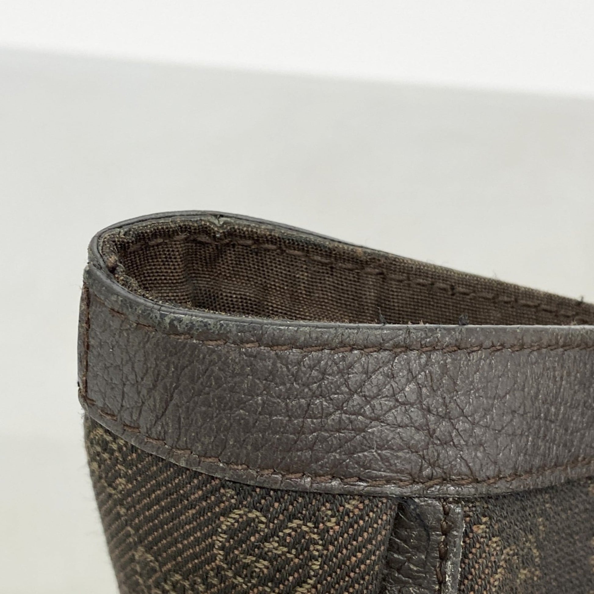 Gucci Brown Denim Tote Bag