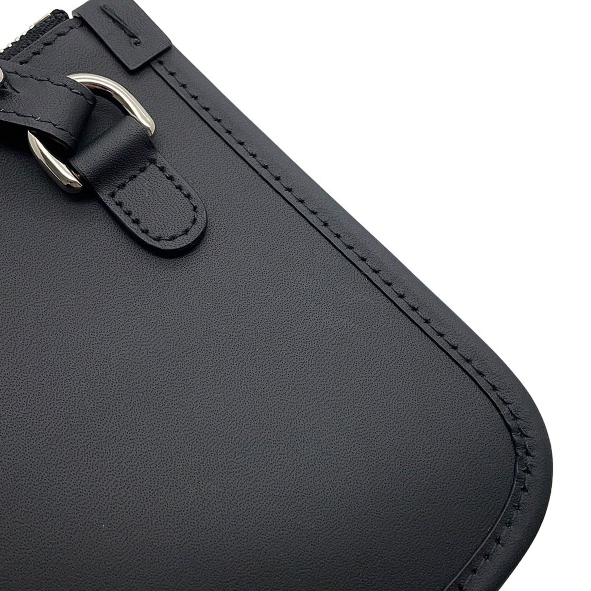 Gucci Black Gg Leather Tote Bag