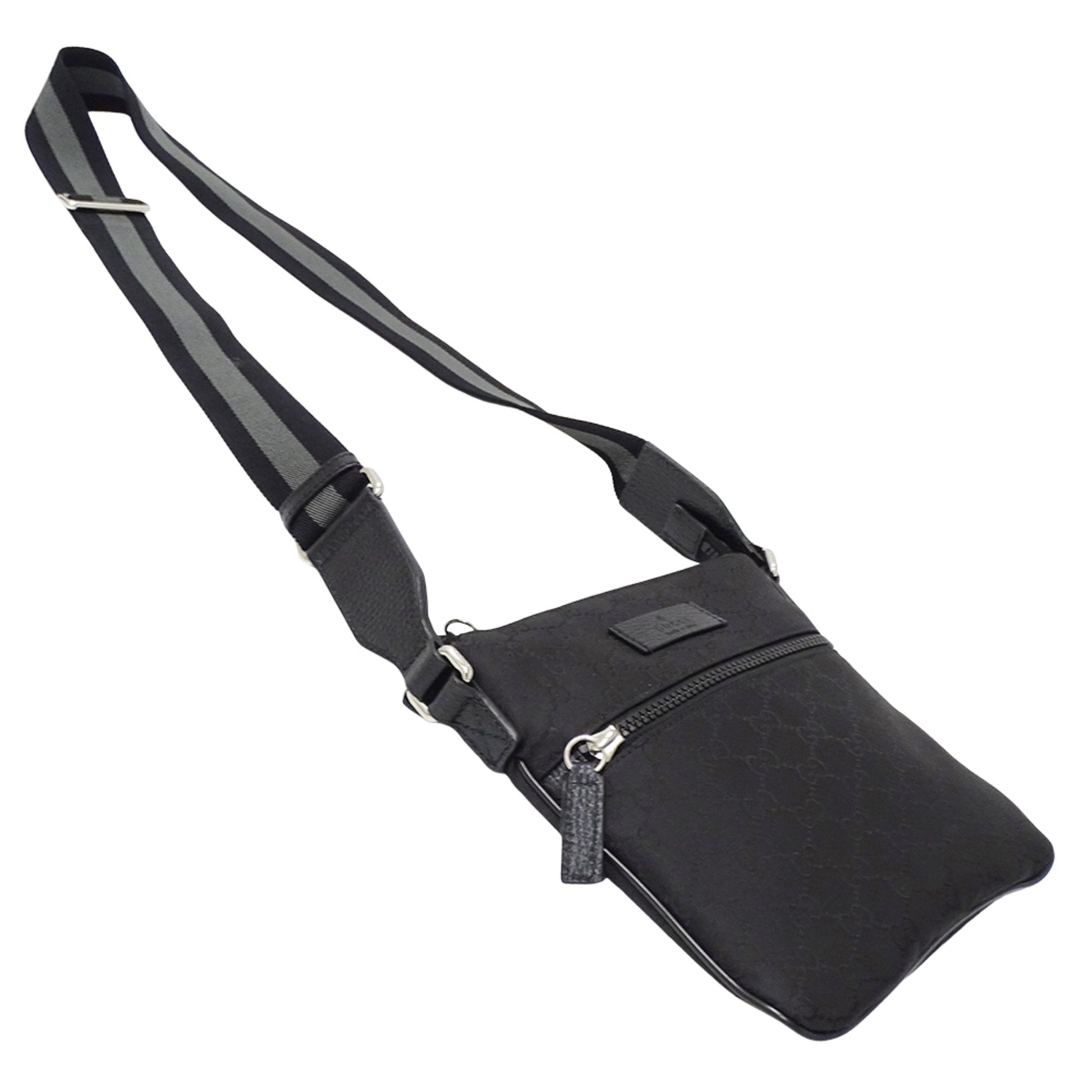 Gucci Black Nylon Shoulder Bag