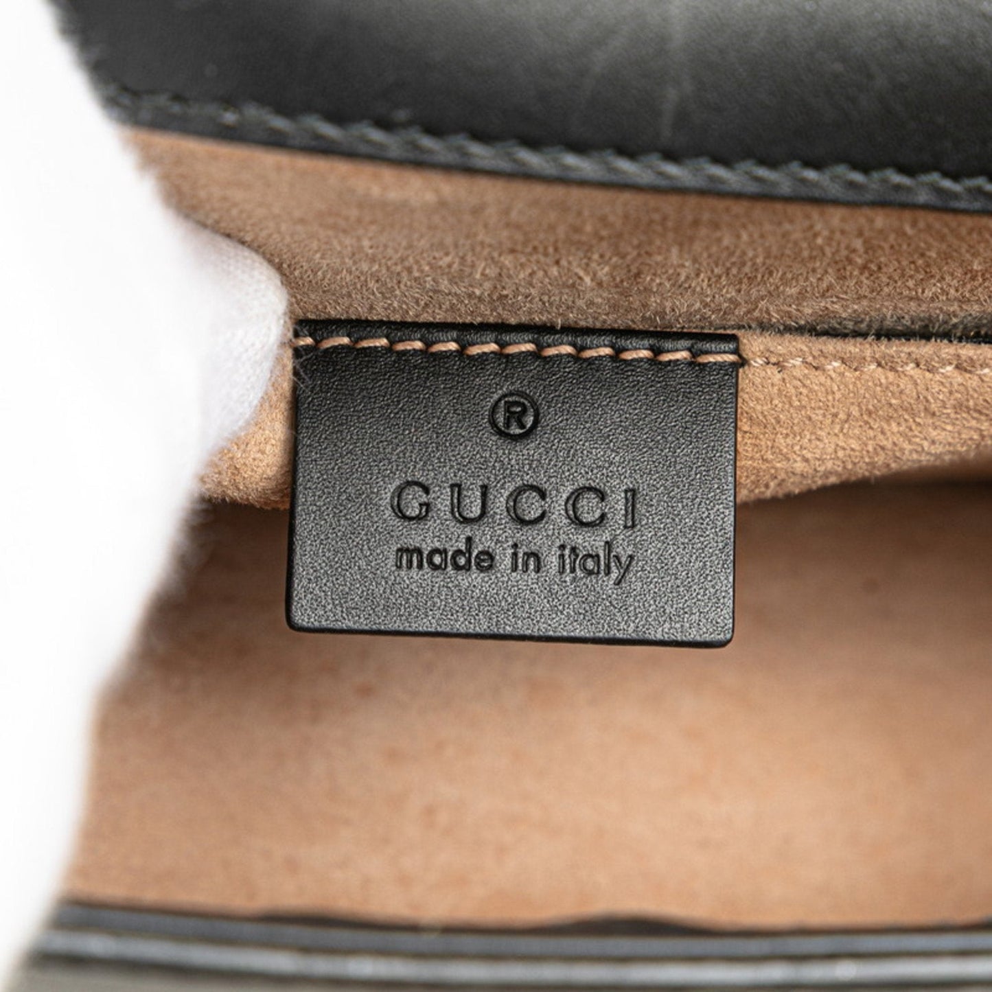 Gucci Black Leather Shoulder Bag