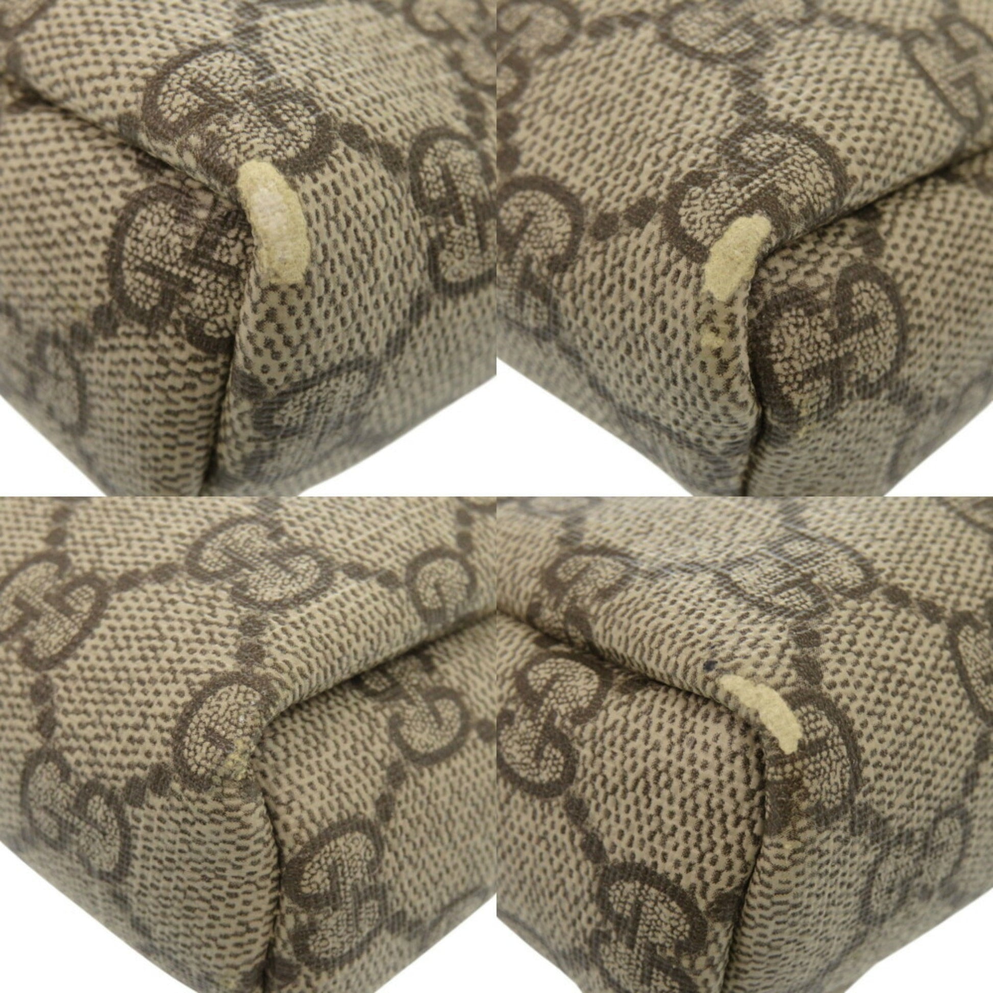 Gucci Brown Gg Supreme Shoulder Bag