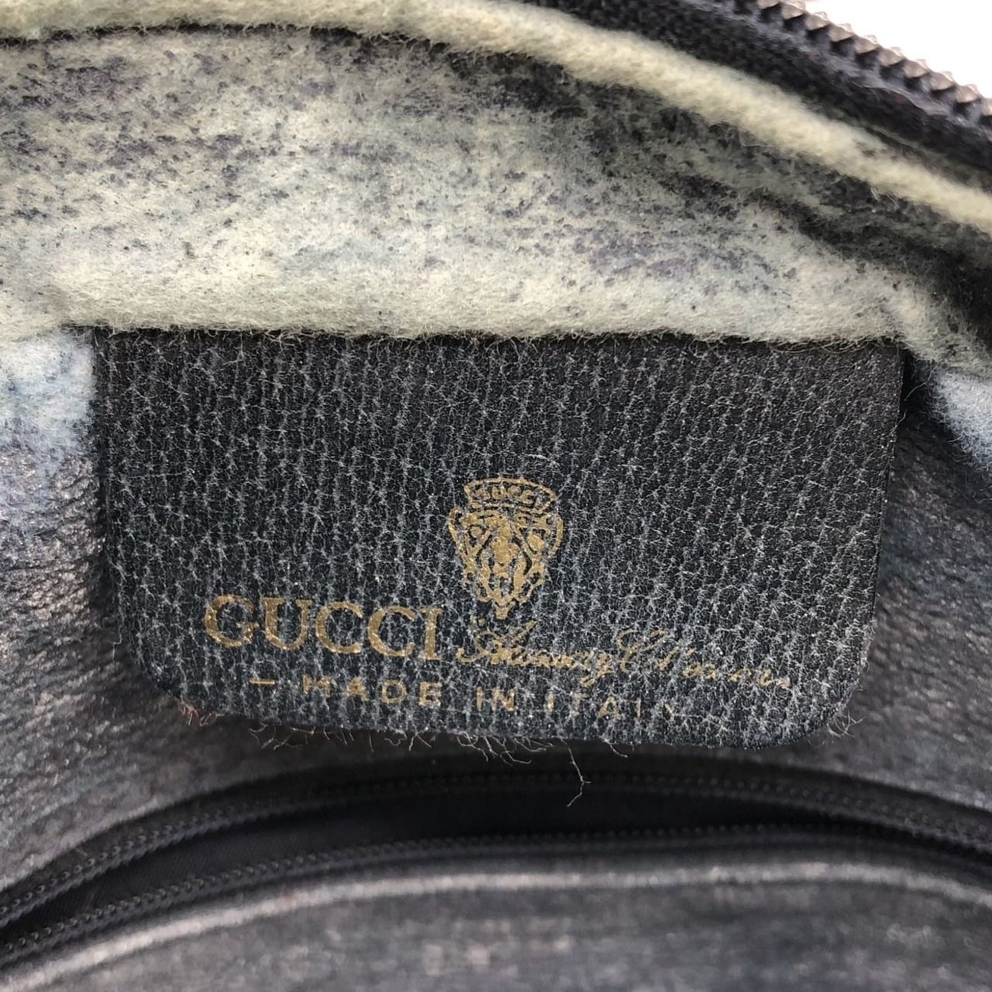 Gucci Navy Gg Supreme Shoulder Bag
