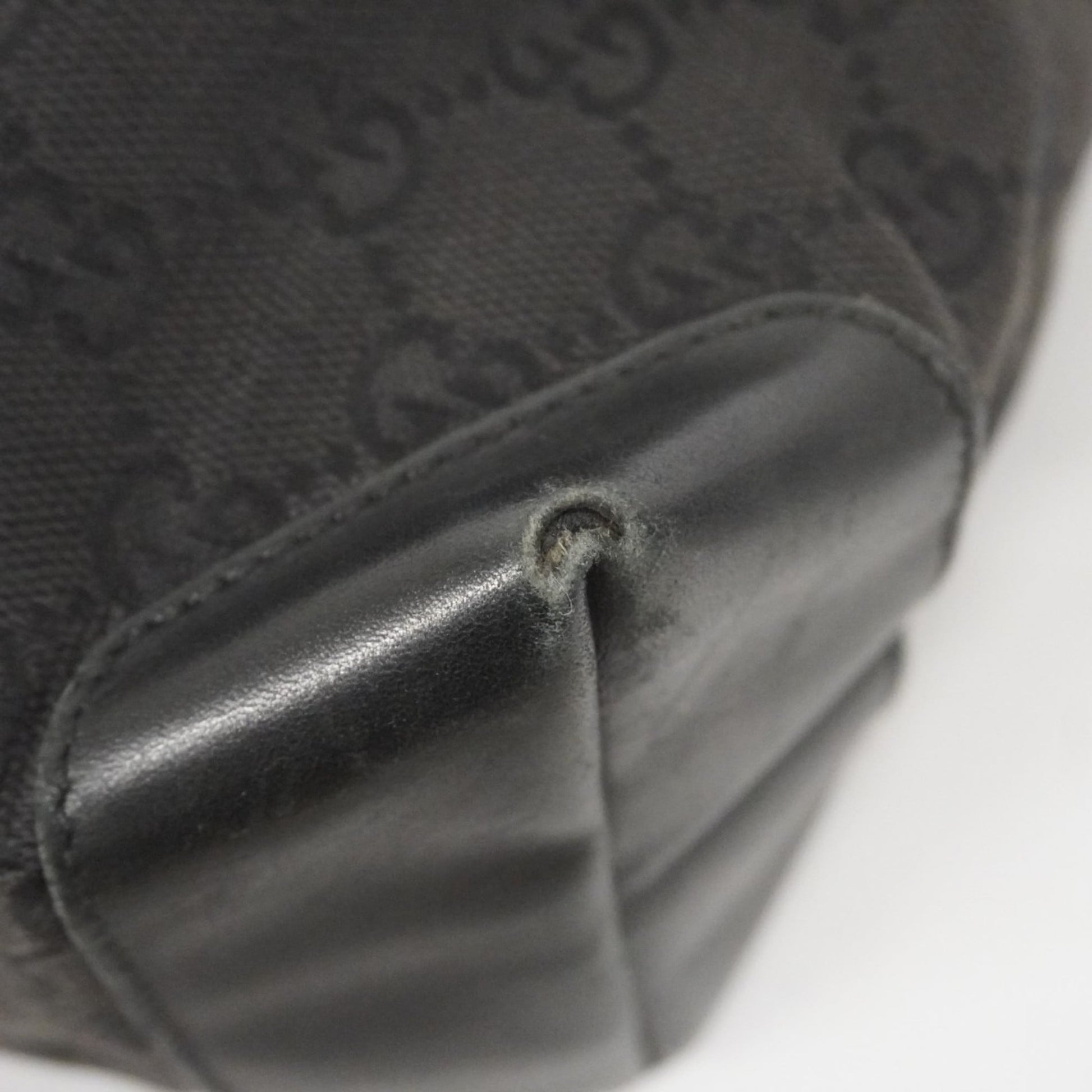 Gucci Black Canvas Tote Bag