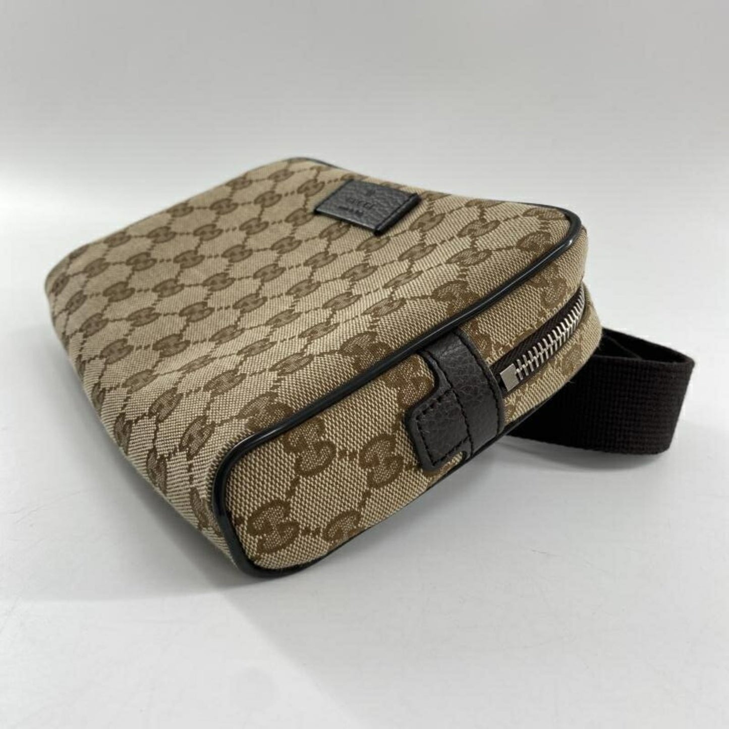 Gucci Gg Canvas Brown Gg Canvas Sling Bag