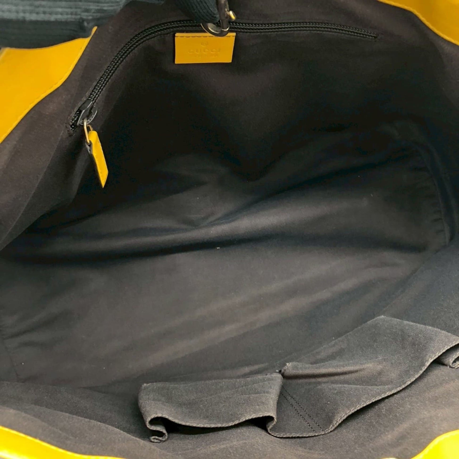 Gucci Diamante Yellow Leather Shoulder Bag Tote Bag