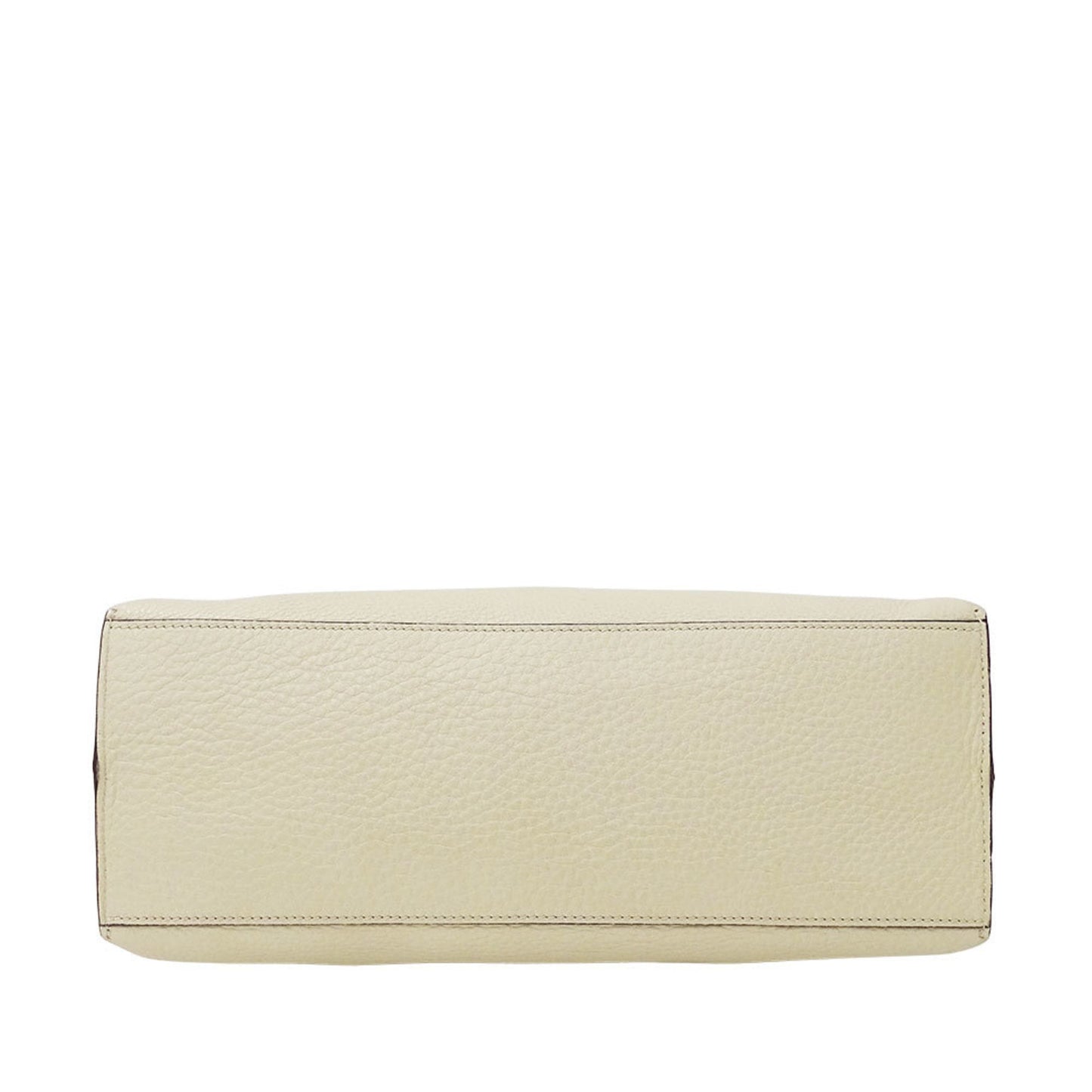 Gucci Ivory Leather Handbag Shoulder Bag