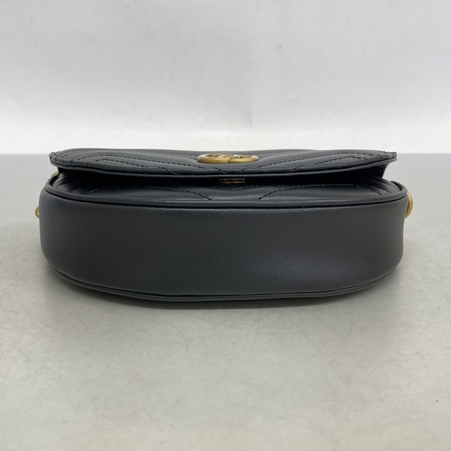 Gucci Black Leather Shoulder Bag