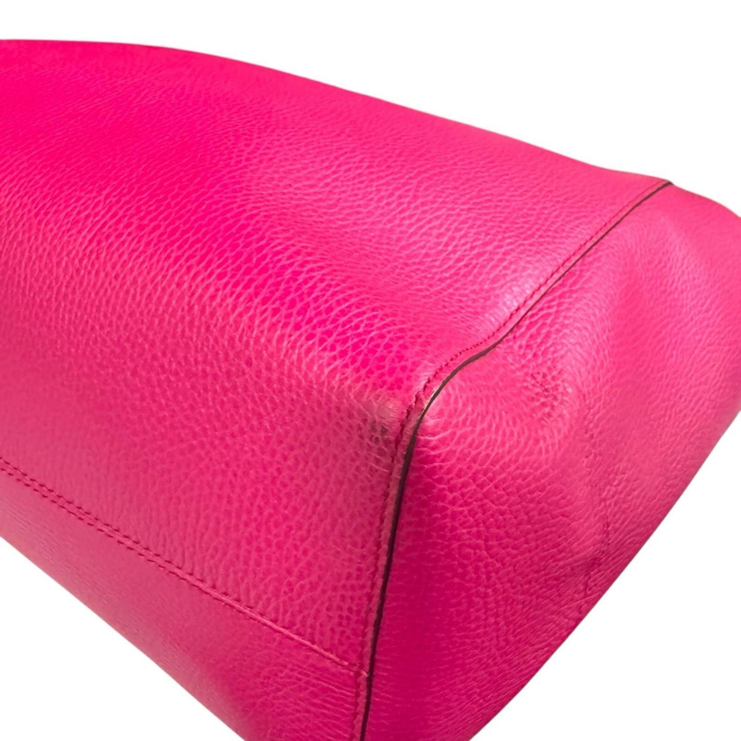 Gucci Gucci Swing Pink Leather Tote Bag
