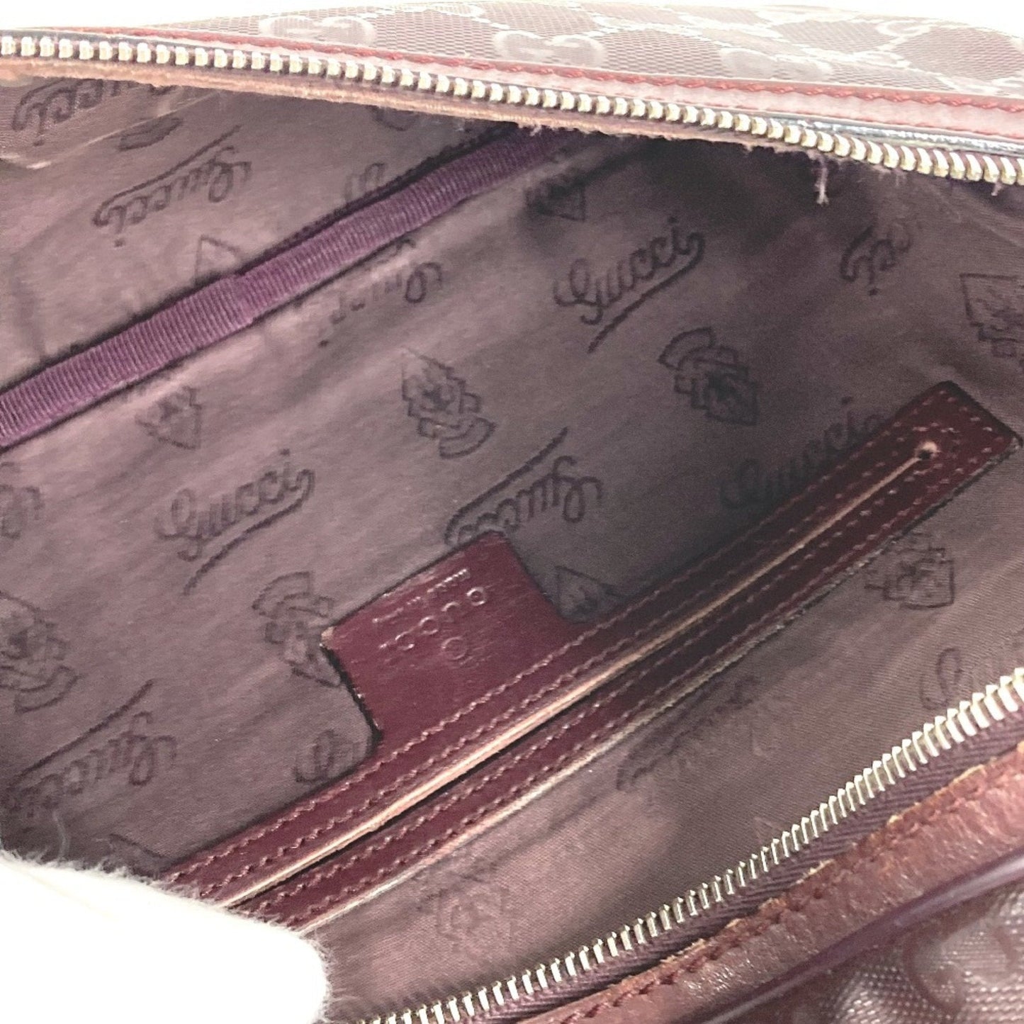 Gucci Purple Pvc Leather Shoulder Bag Sling Bag
