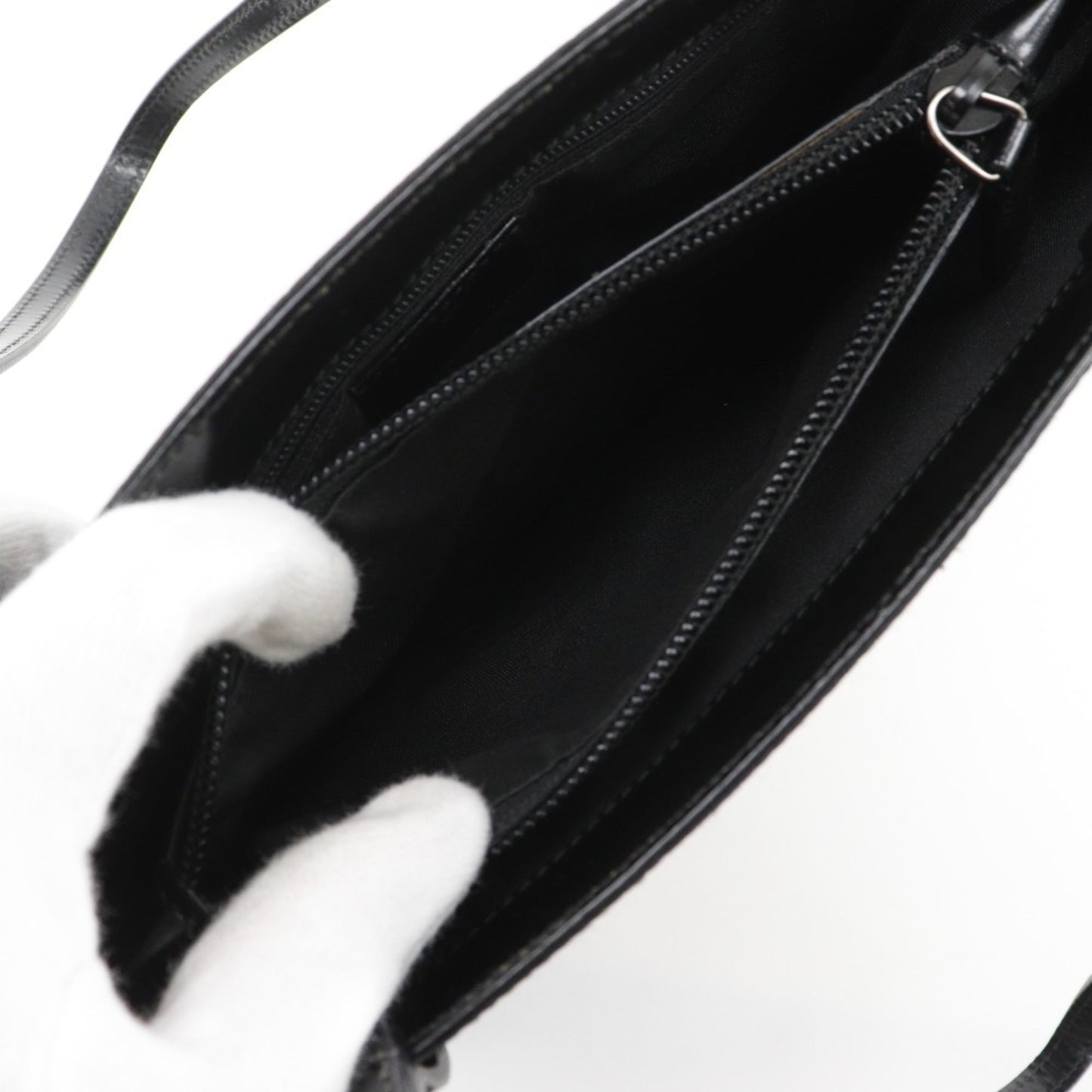 Gucci Black Gg Canvas Tote Bag