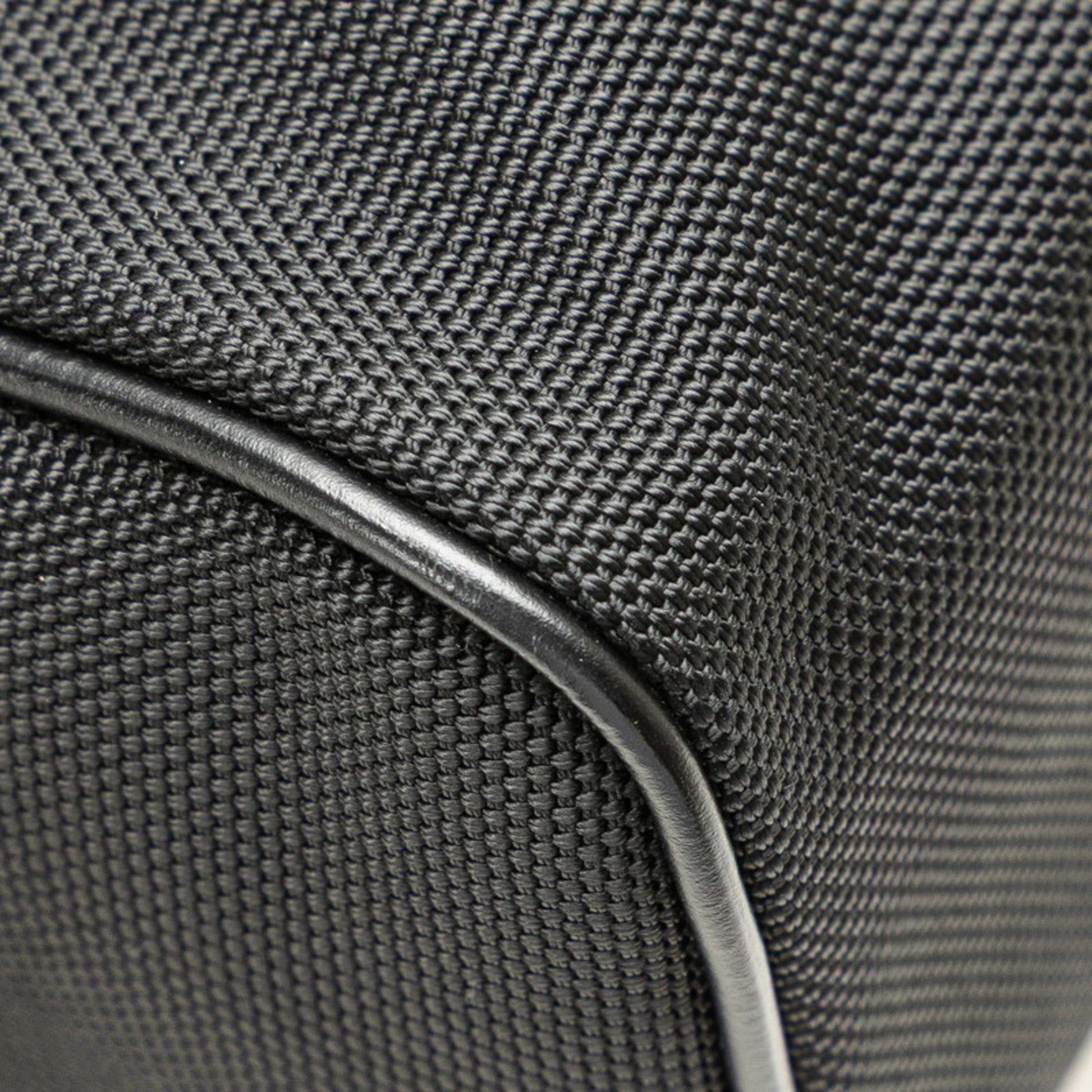 Gucci Sherry Line Black Nylon Leather Clutch Bag