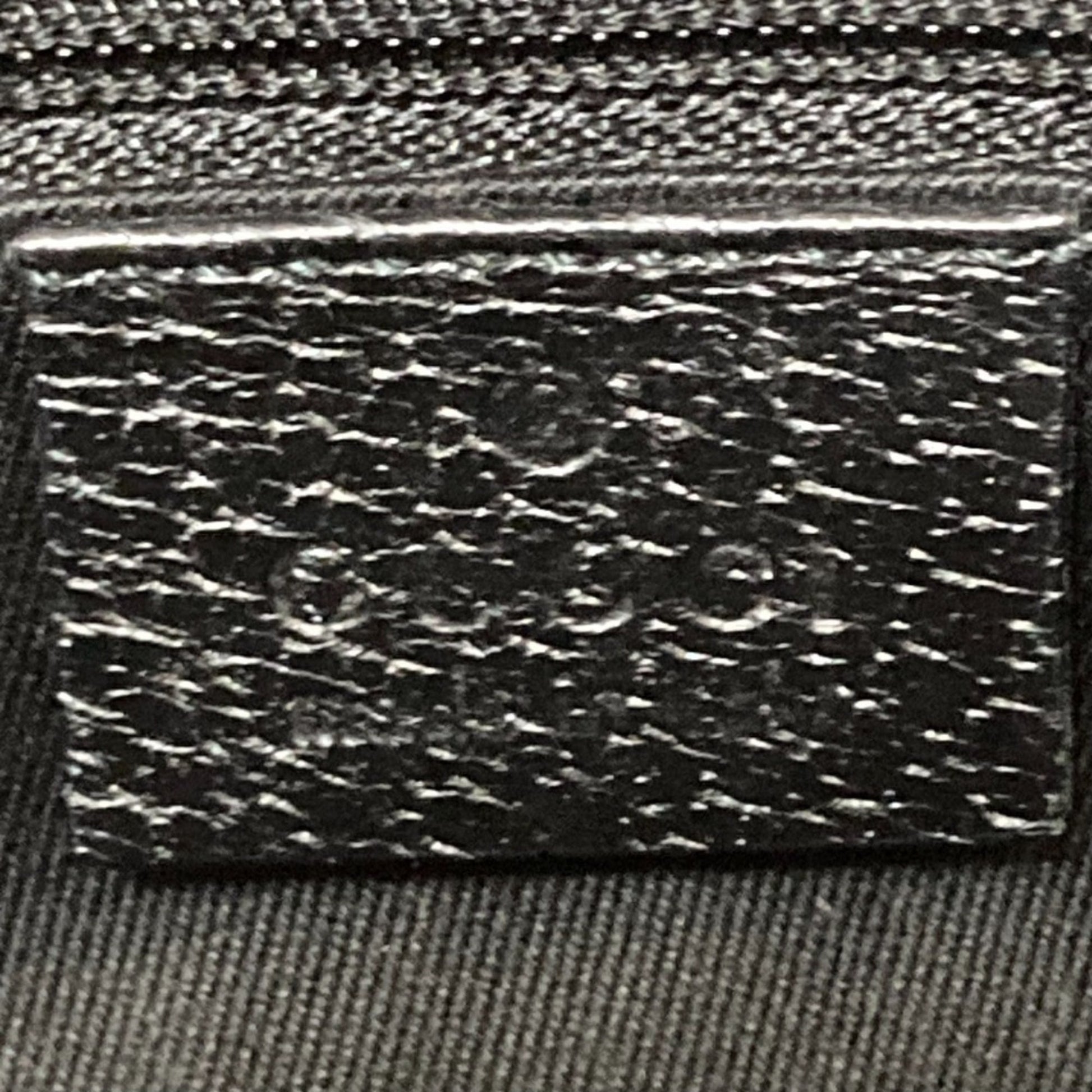 Gucci Black Gg Canvas Handbag