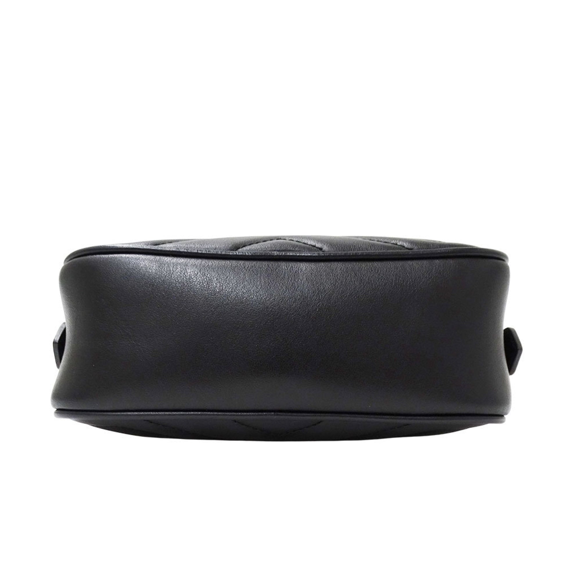 Gucci Black Leather Shoulder Bag