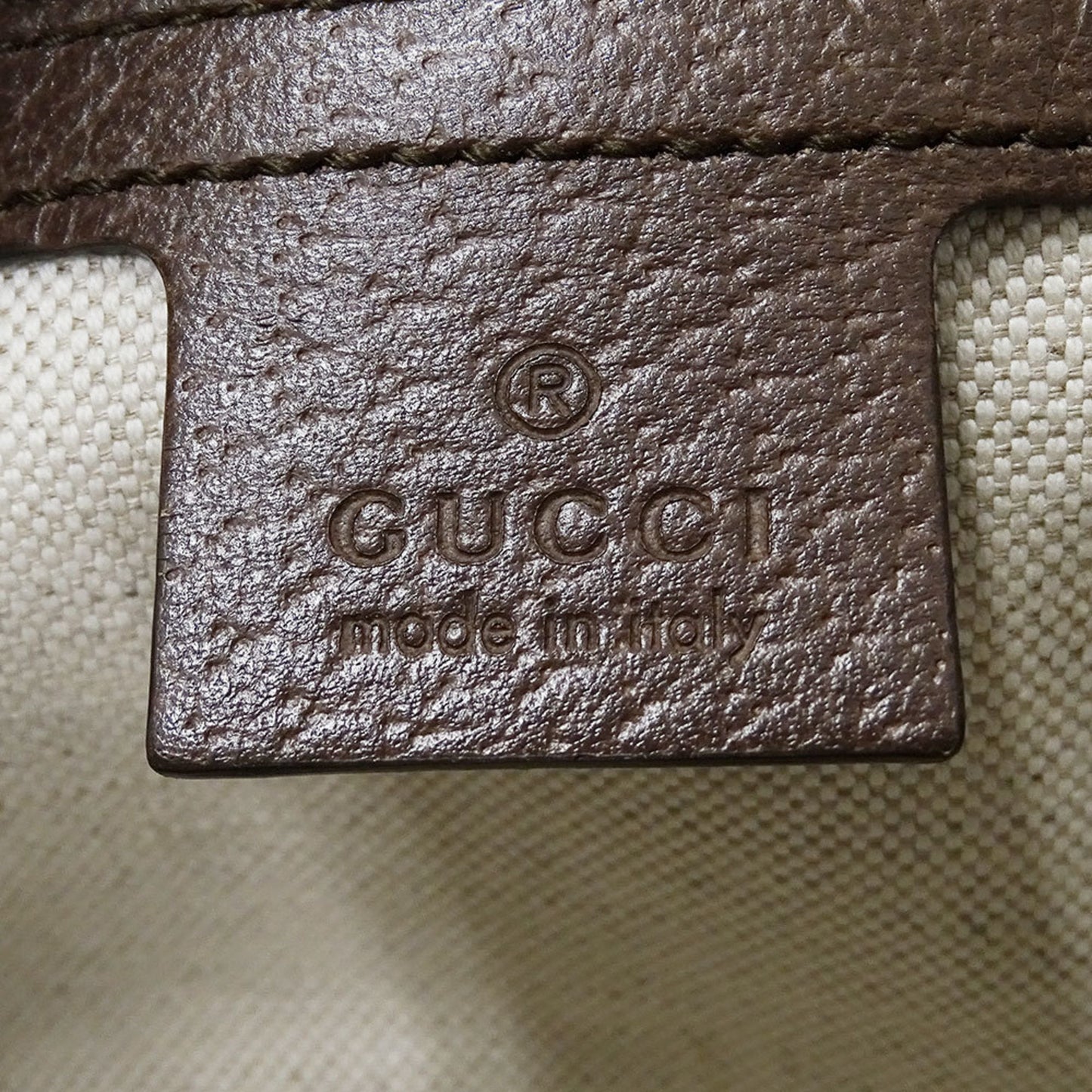 Gucci Brown Gg Supreme Canvas Fanny Pack Sling Bag