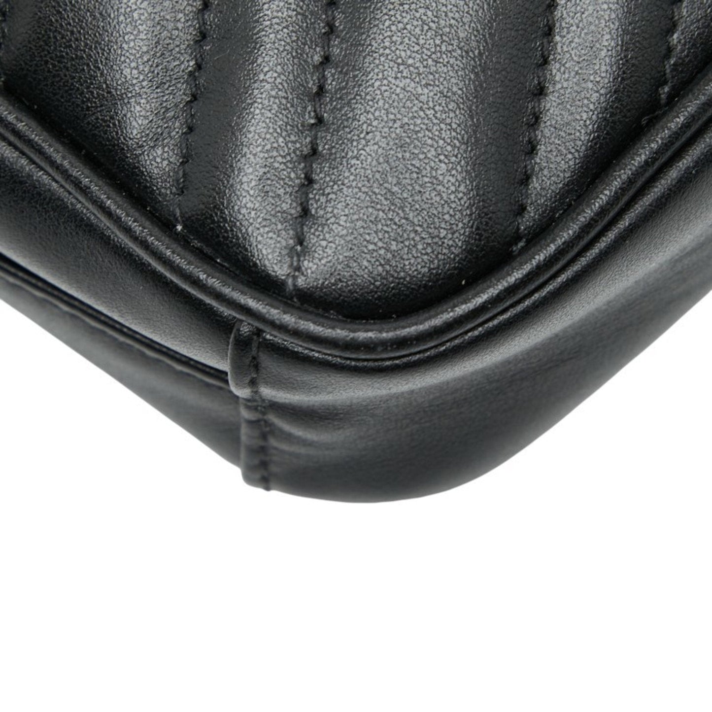 Gucci Gg Marmont Black Leather Shoulder Bag