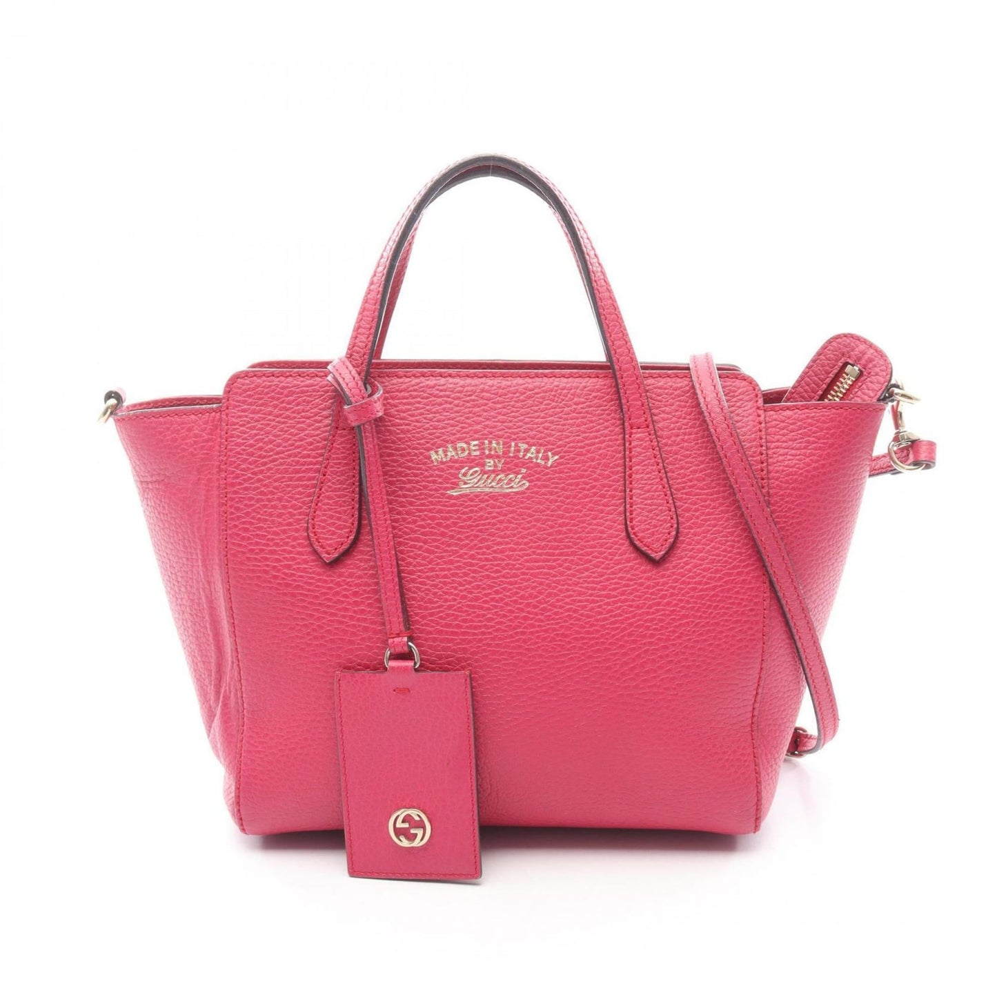 Gucci Pink Leather Handbag