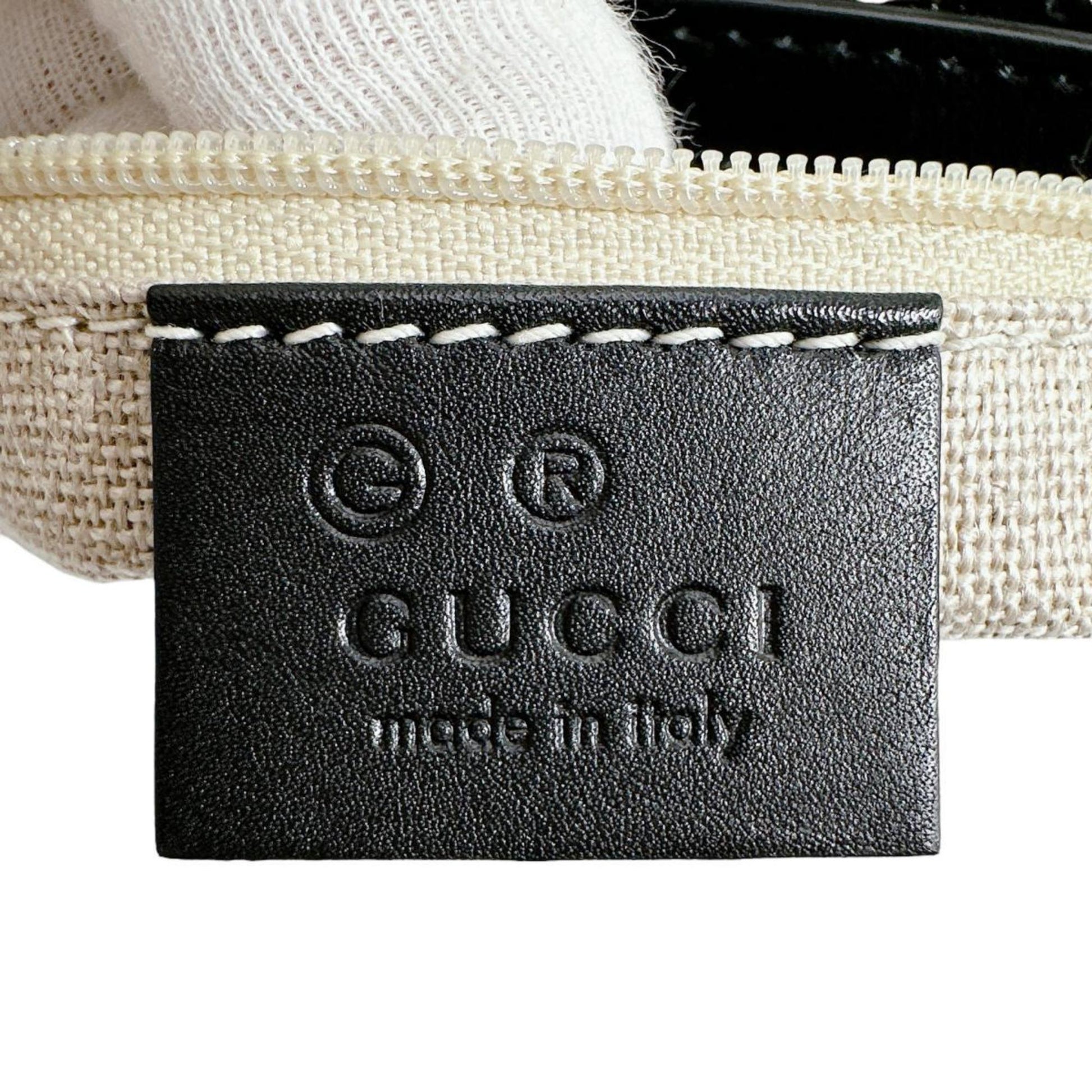 Gucci Black Leather Shoulder Bag