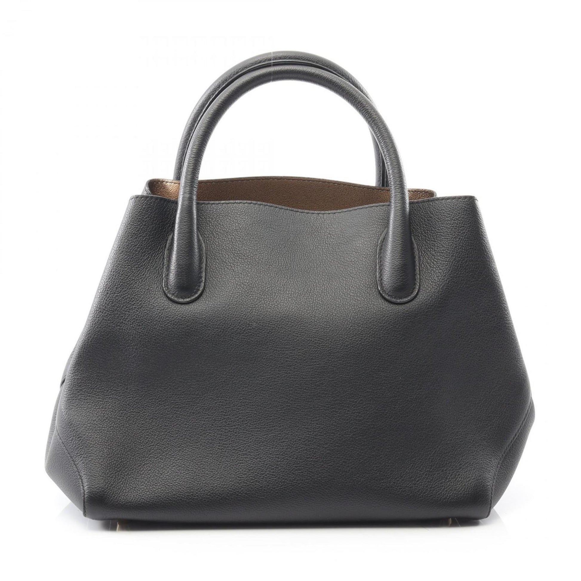 Dior Handbag Christian 5 Leather Black