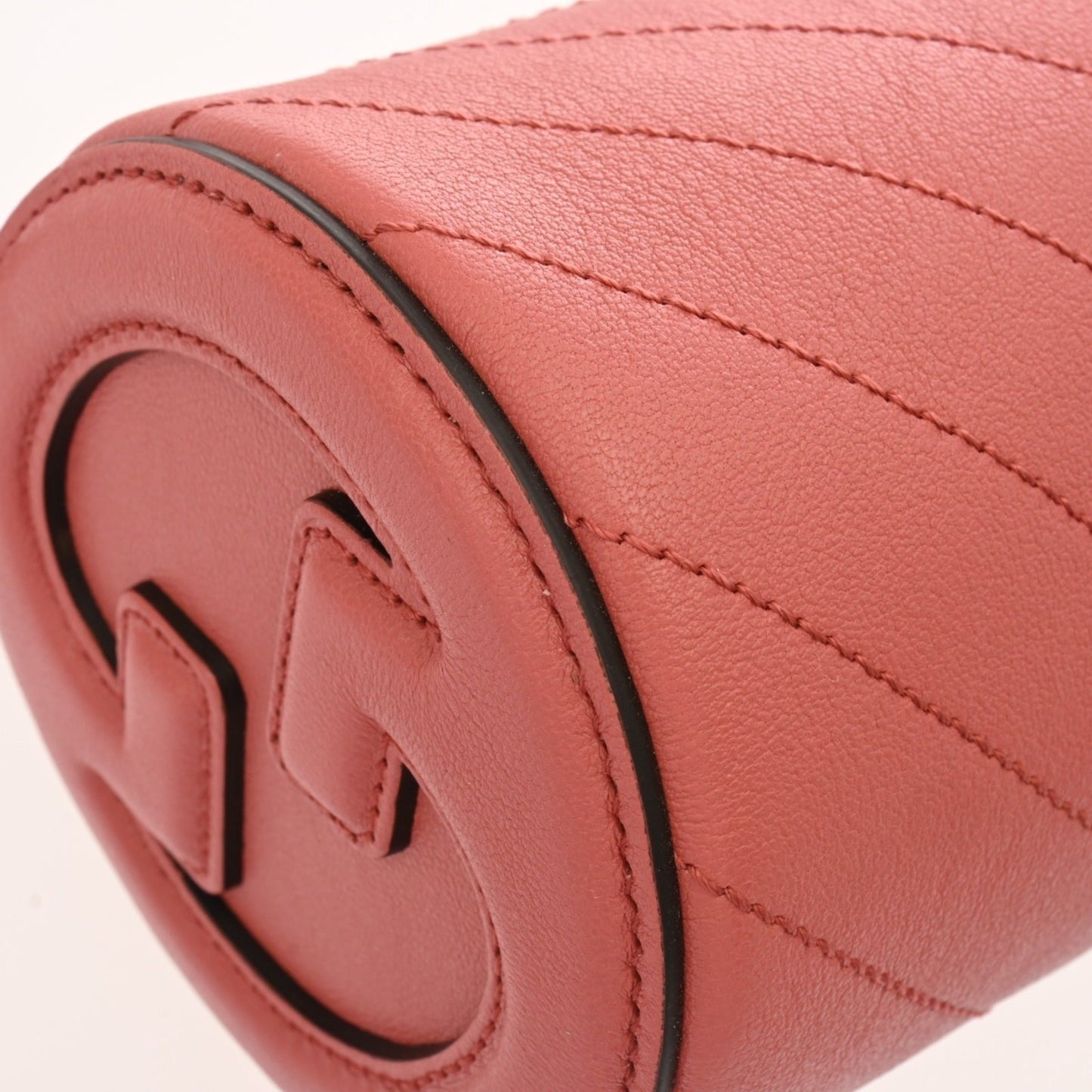 Gucci Pink Leather Shoulder Bag