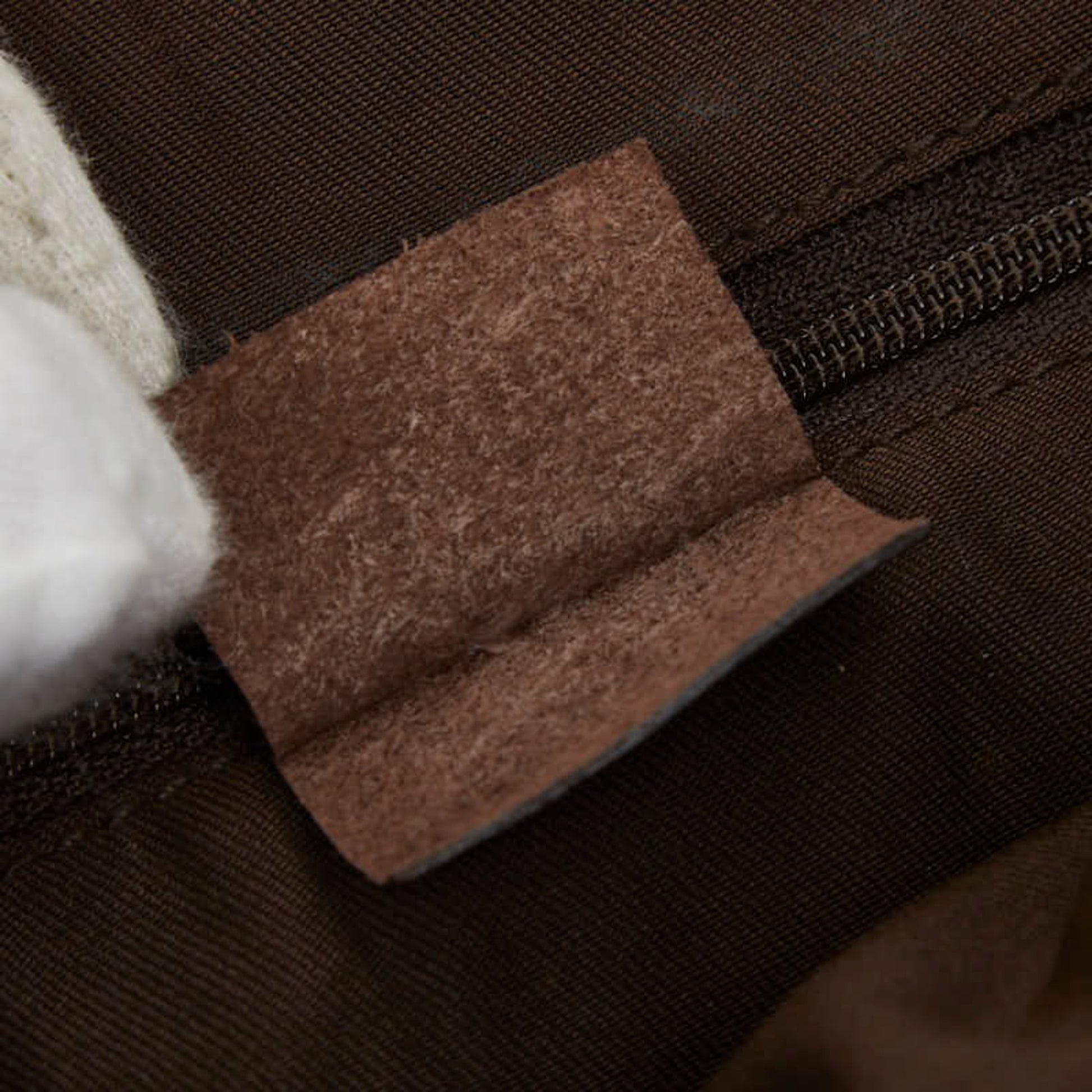 Gucci Beige Brown Canvas Leather Shoulder Bag