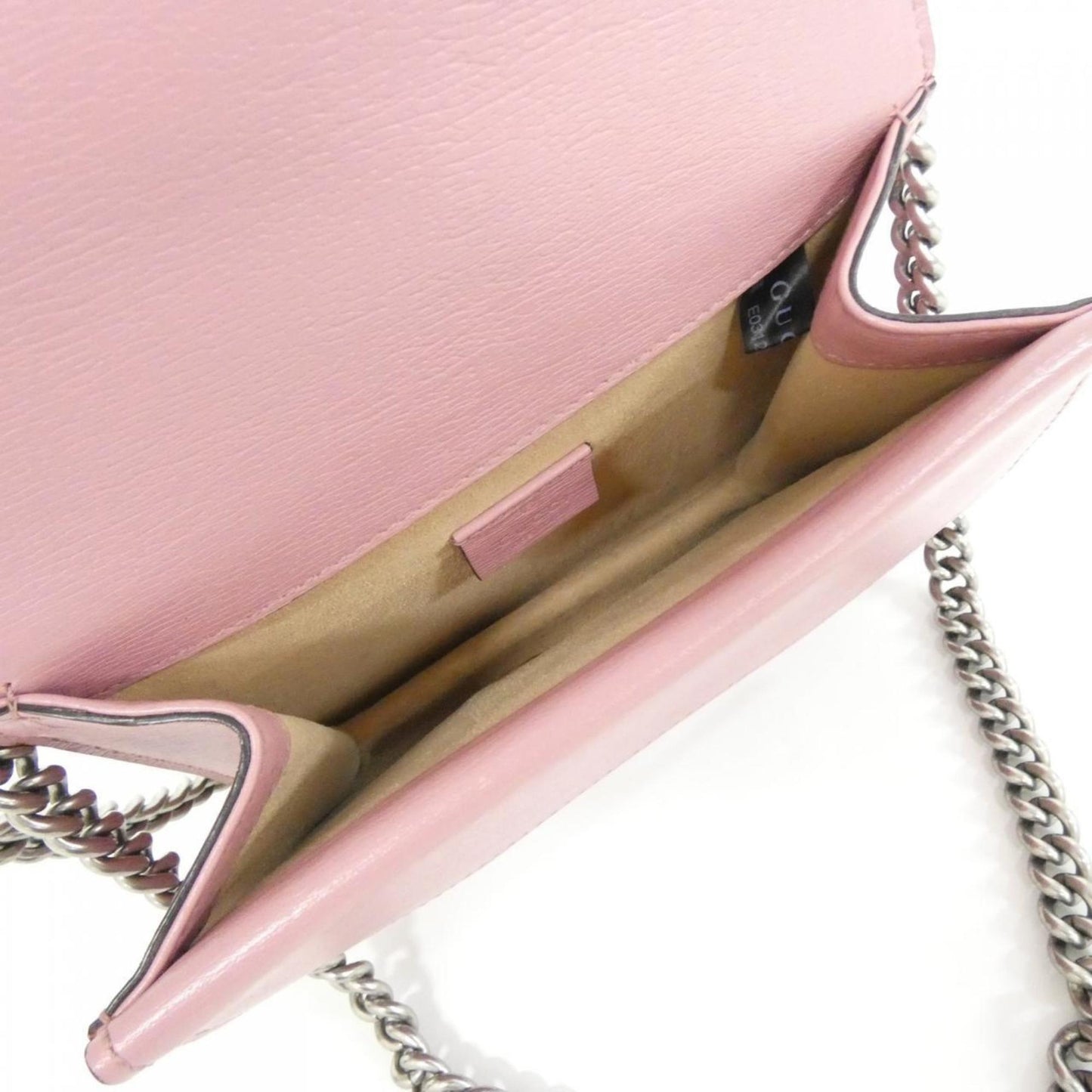 Gucci Pink Leather Shoulder Bag