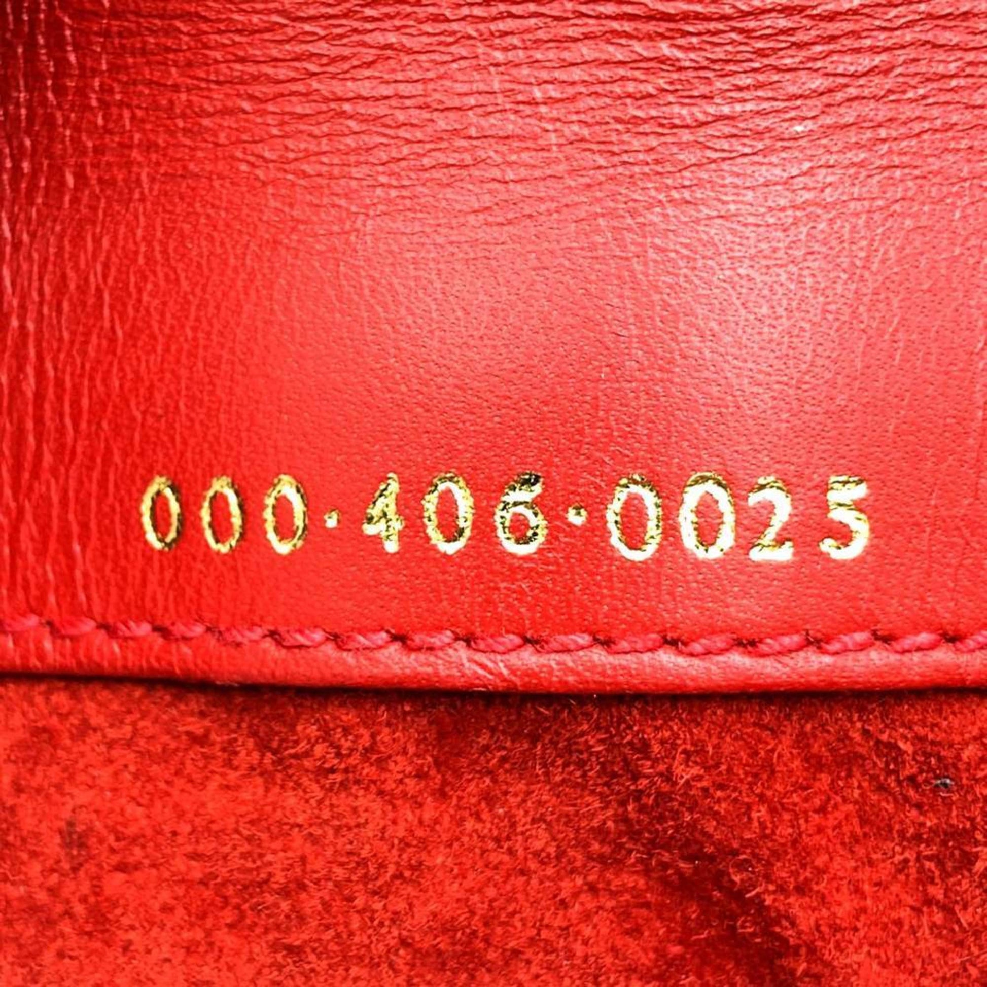 Gucci Red Color Leather Handbag