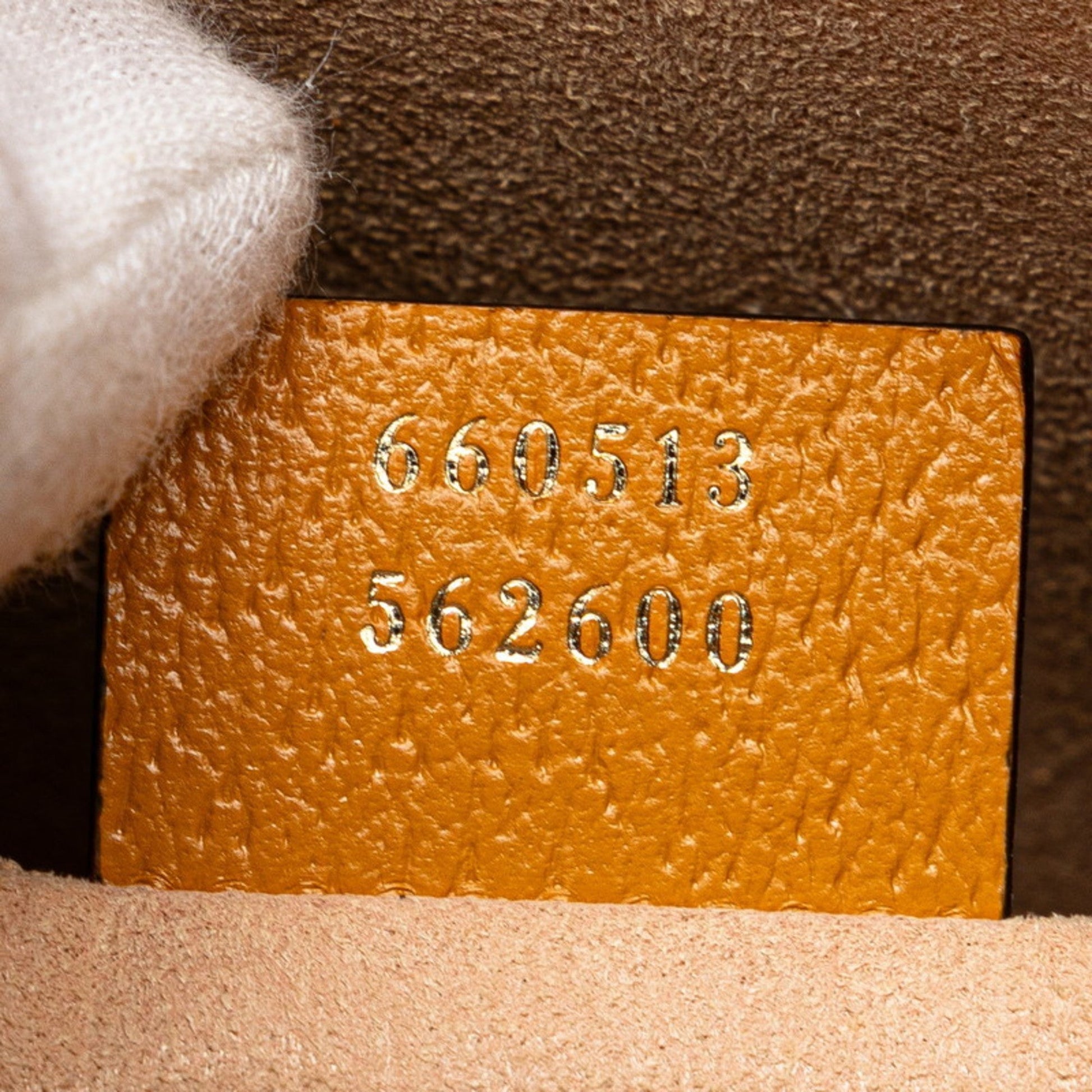 Gucci Beige Orange Pvc Leather Clutch Bag