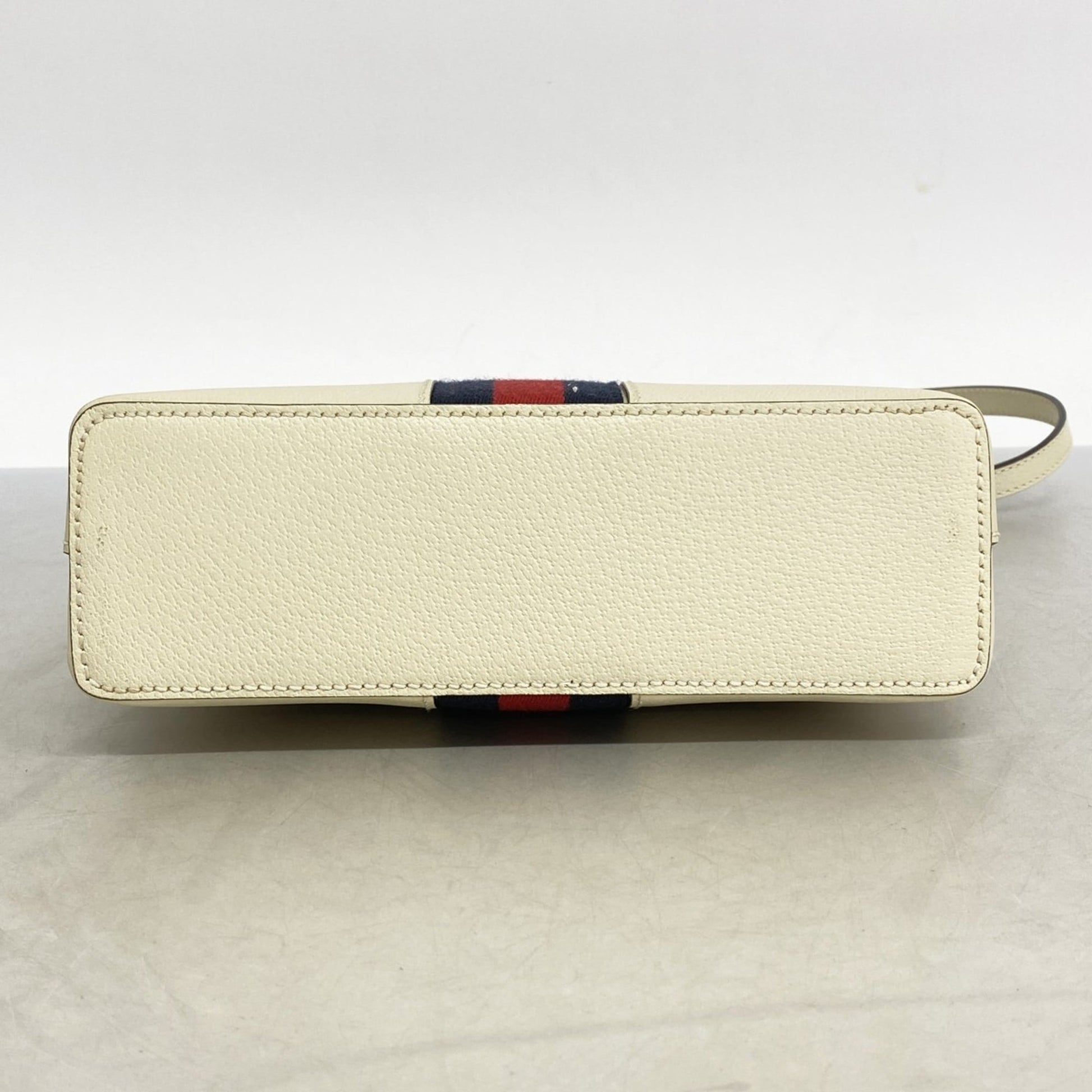 Gucci Ivory Leather Shoulder Bag
