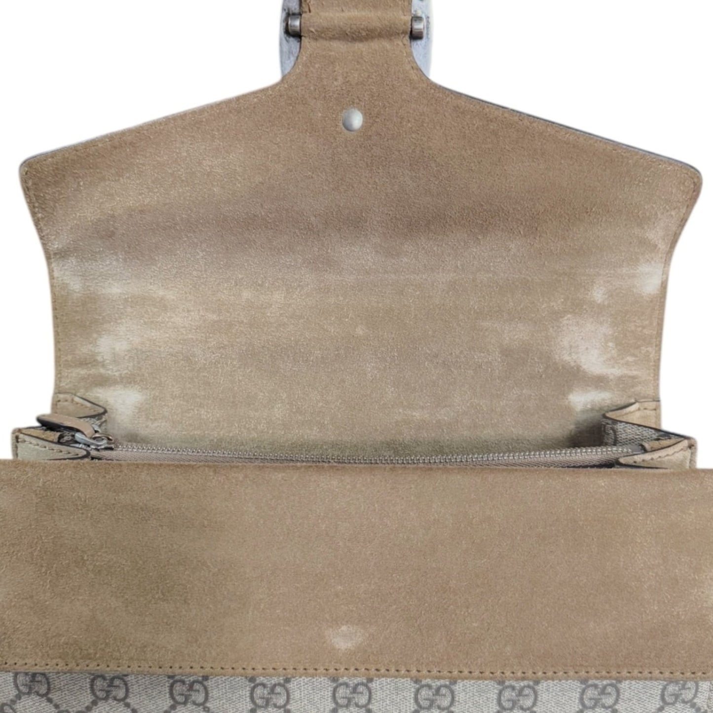 Gucci Beige Gg Supreme Shoulder Bag
