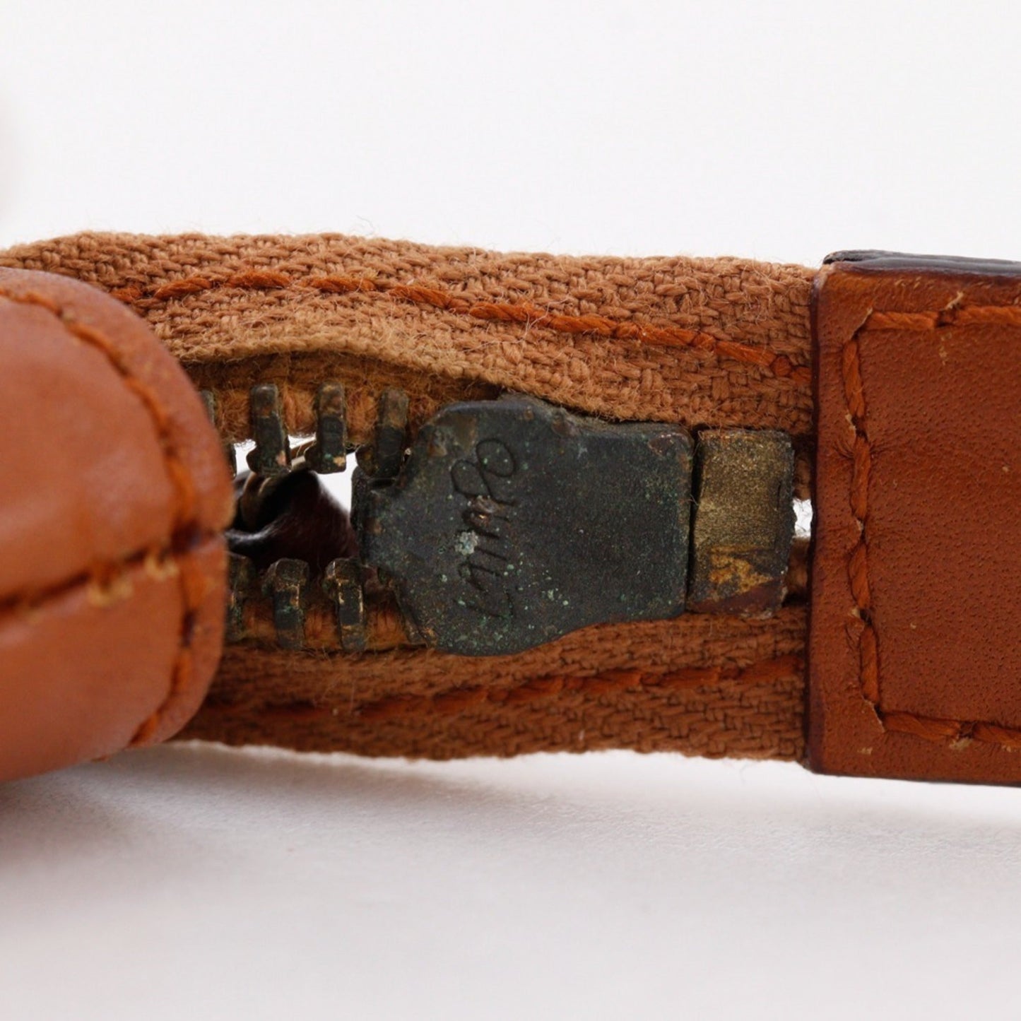 Gucci Brown Leather Pouch