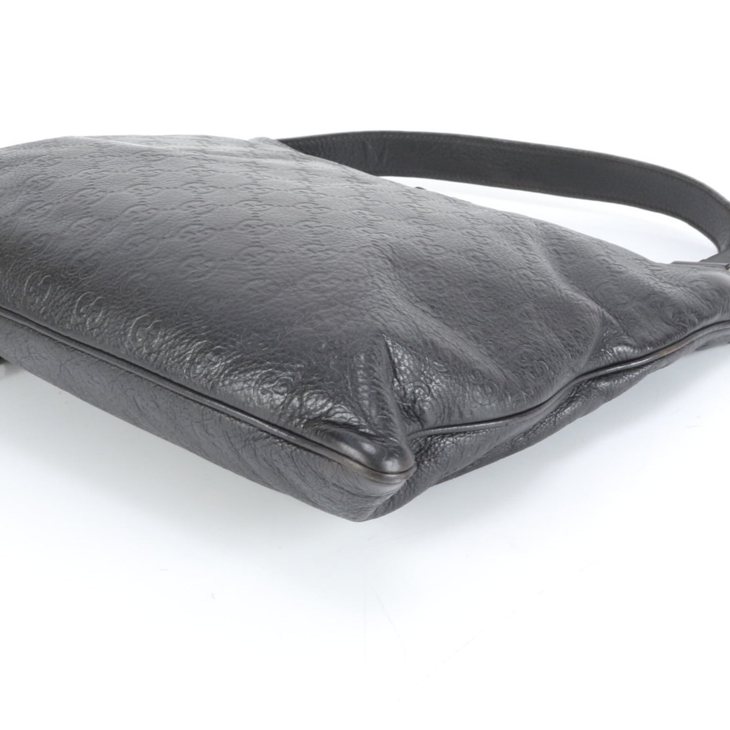 Gucci Dark Brown Leather Shoulder Bag