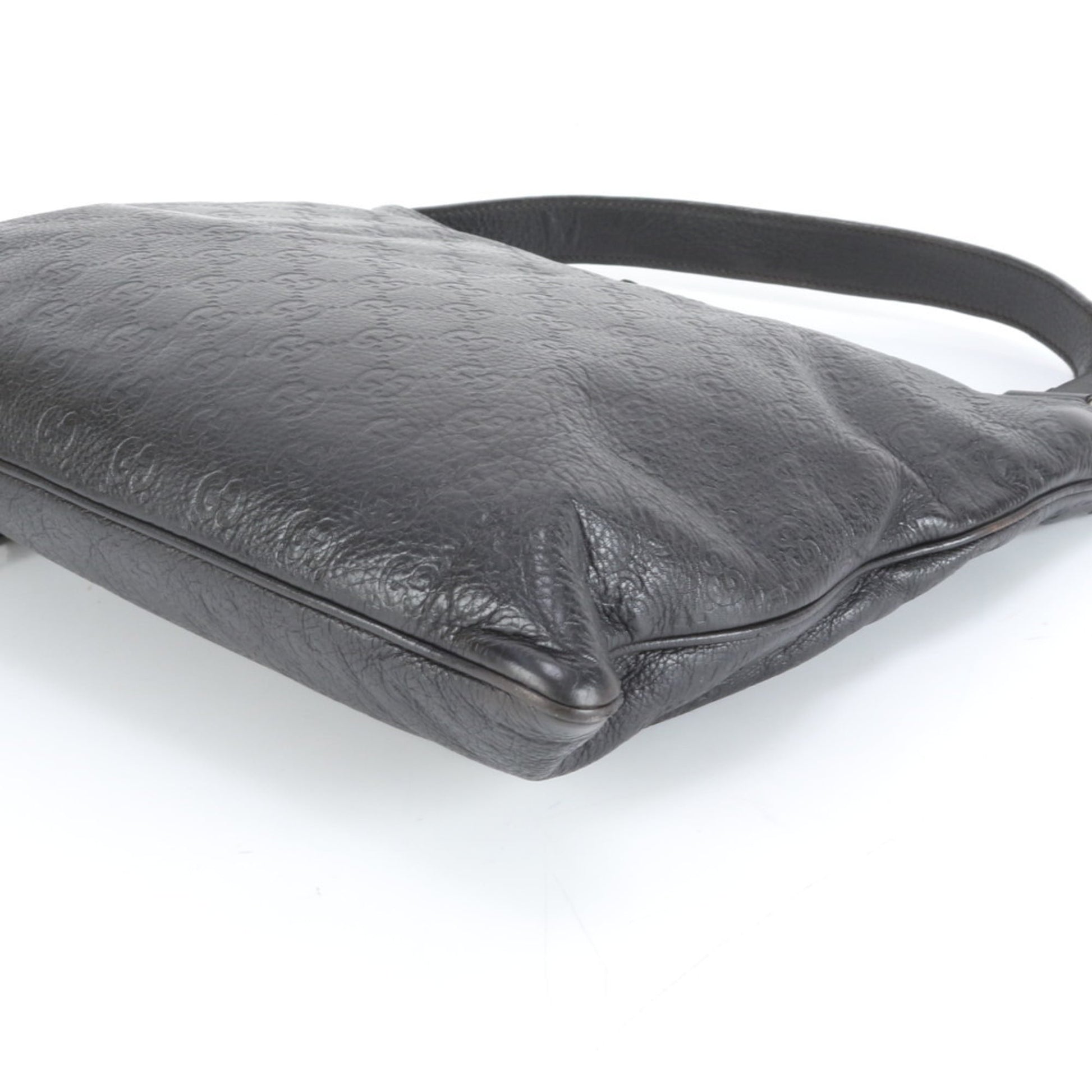 Gucci Dark Brown Leather Shoulder Bag