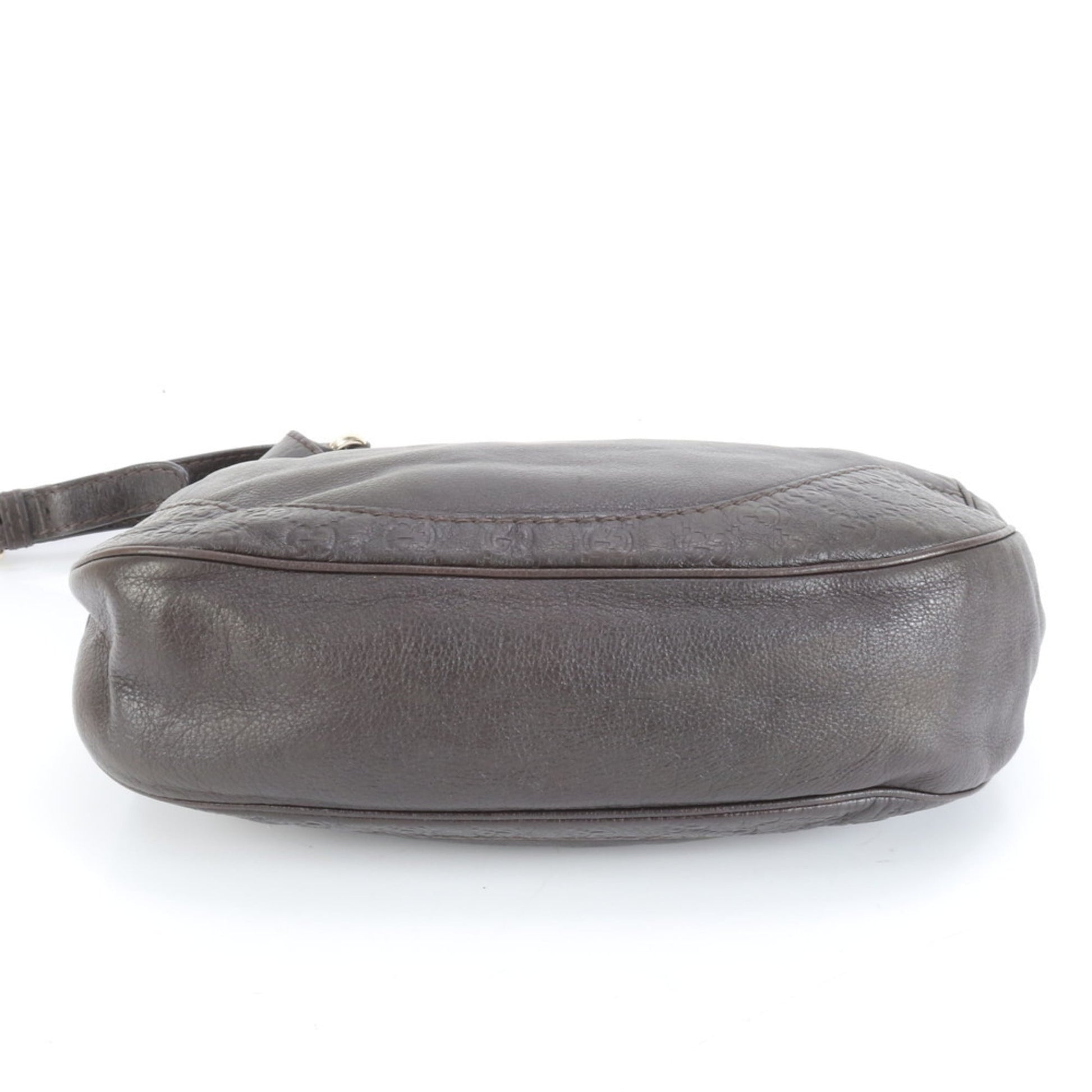 Gucci Brown Leather Shoulder Bag