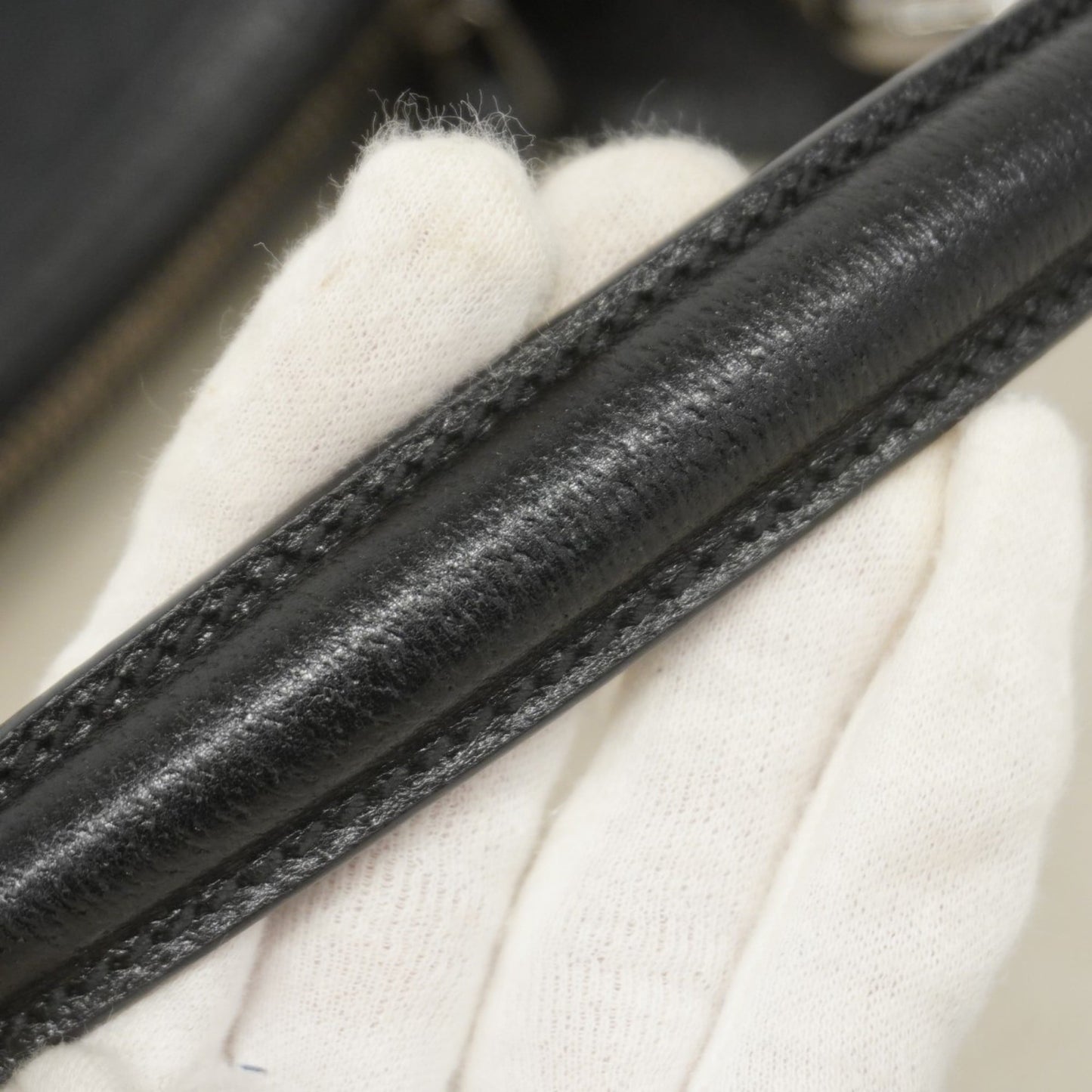Gucci Black Canvas Handbag
